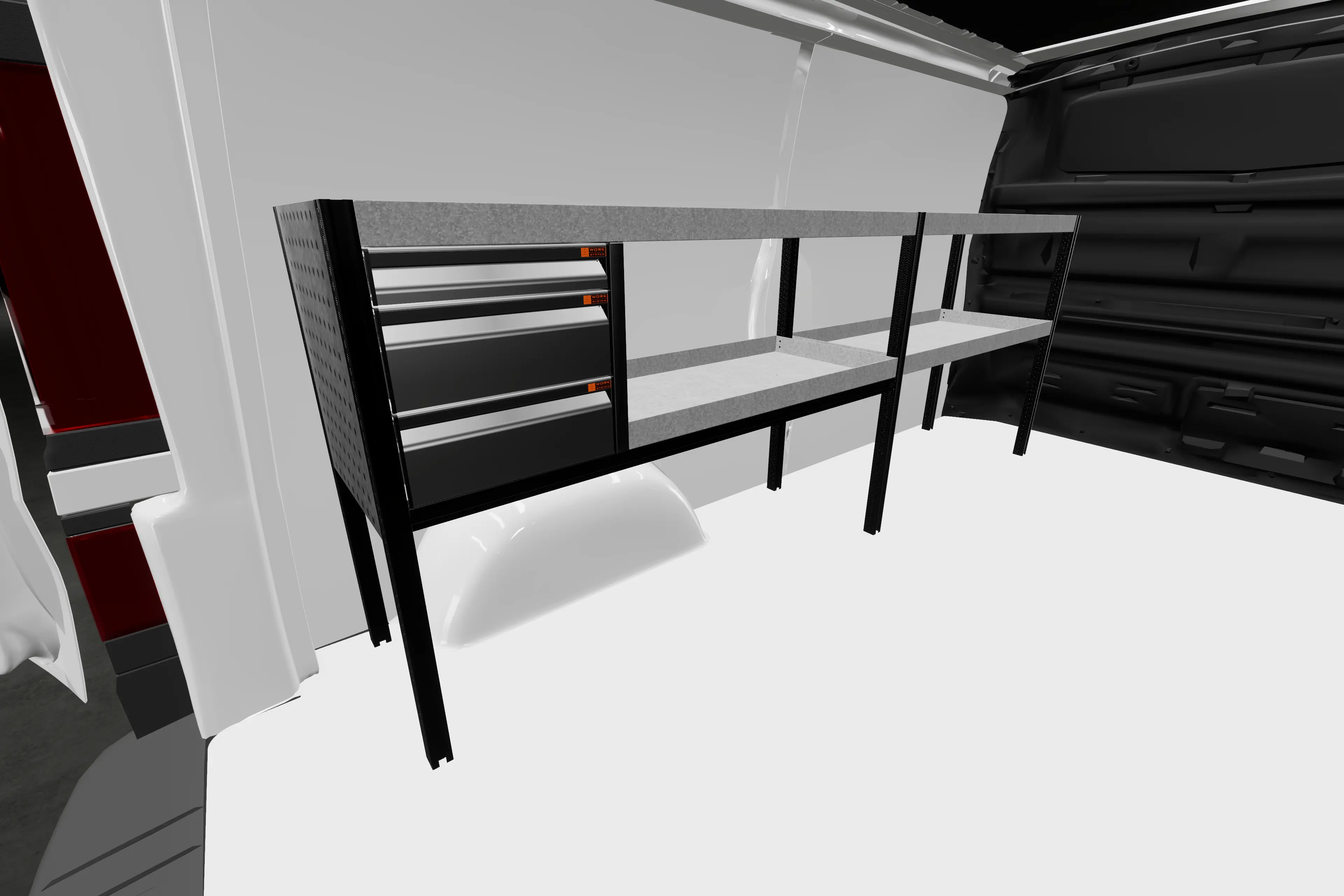 Prime van racking Renault 