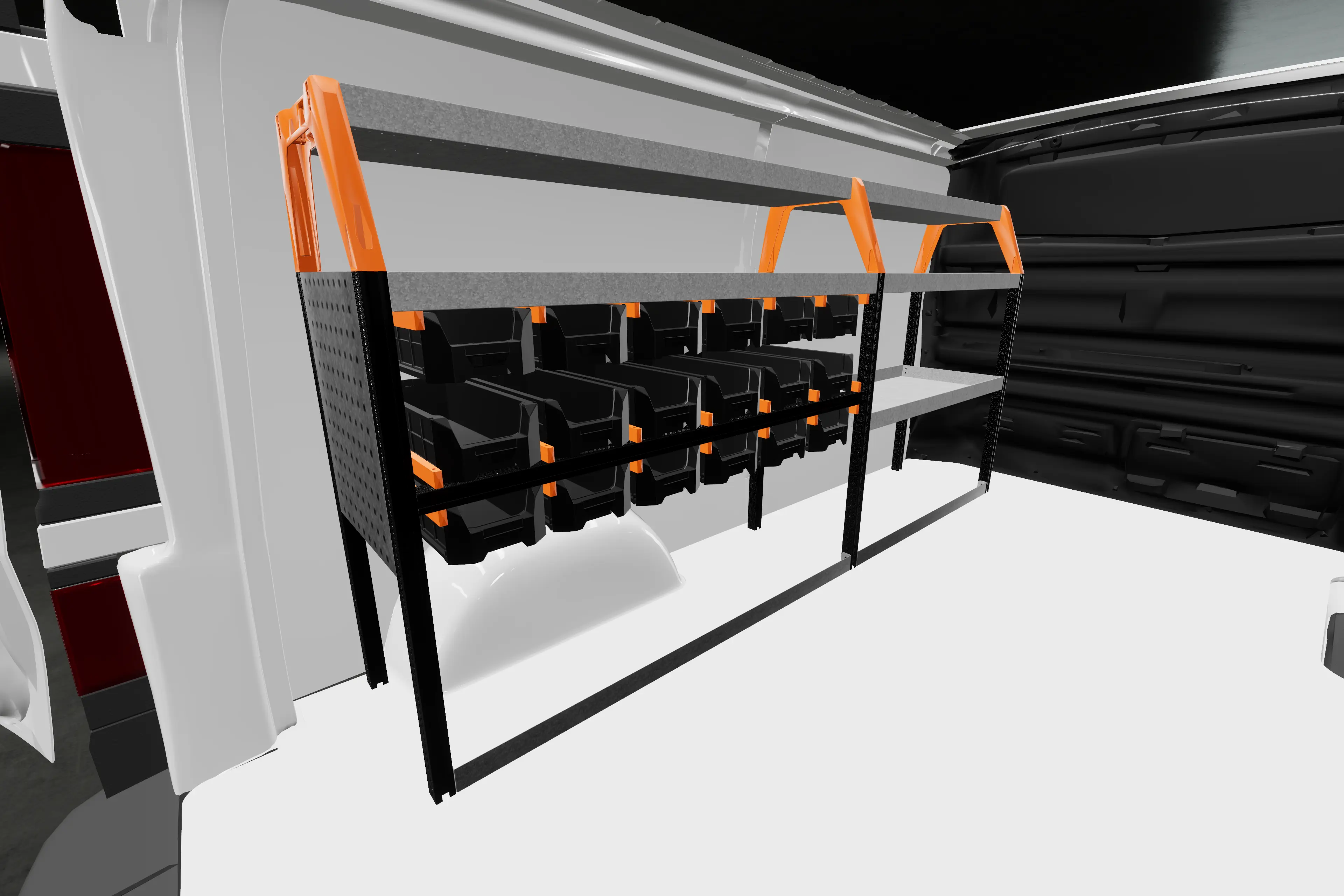 Rack van racking Renault 
