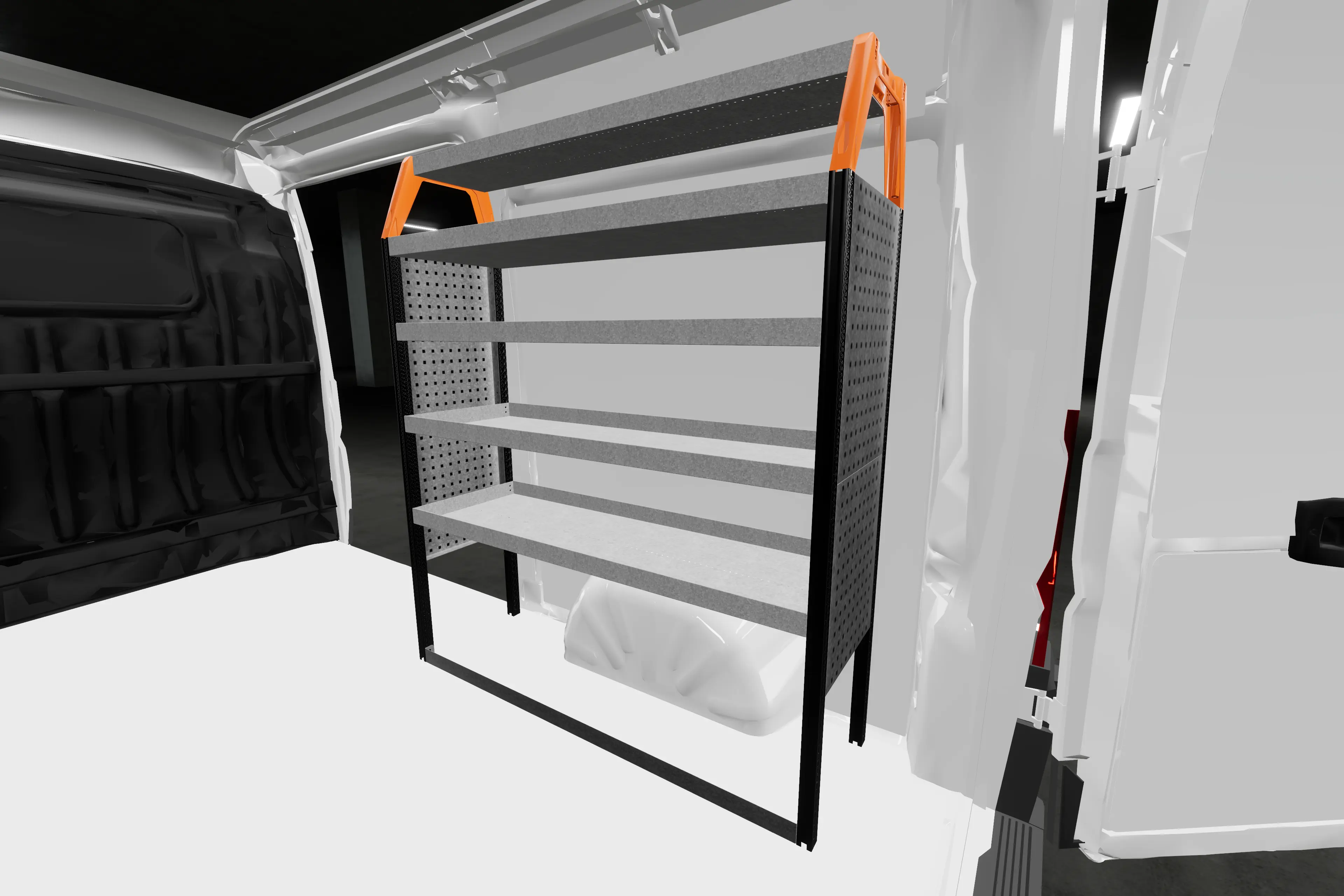 Short42 van racking Fiat Ducato
