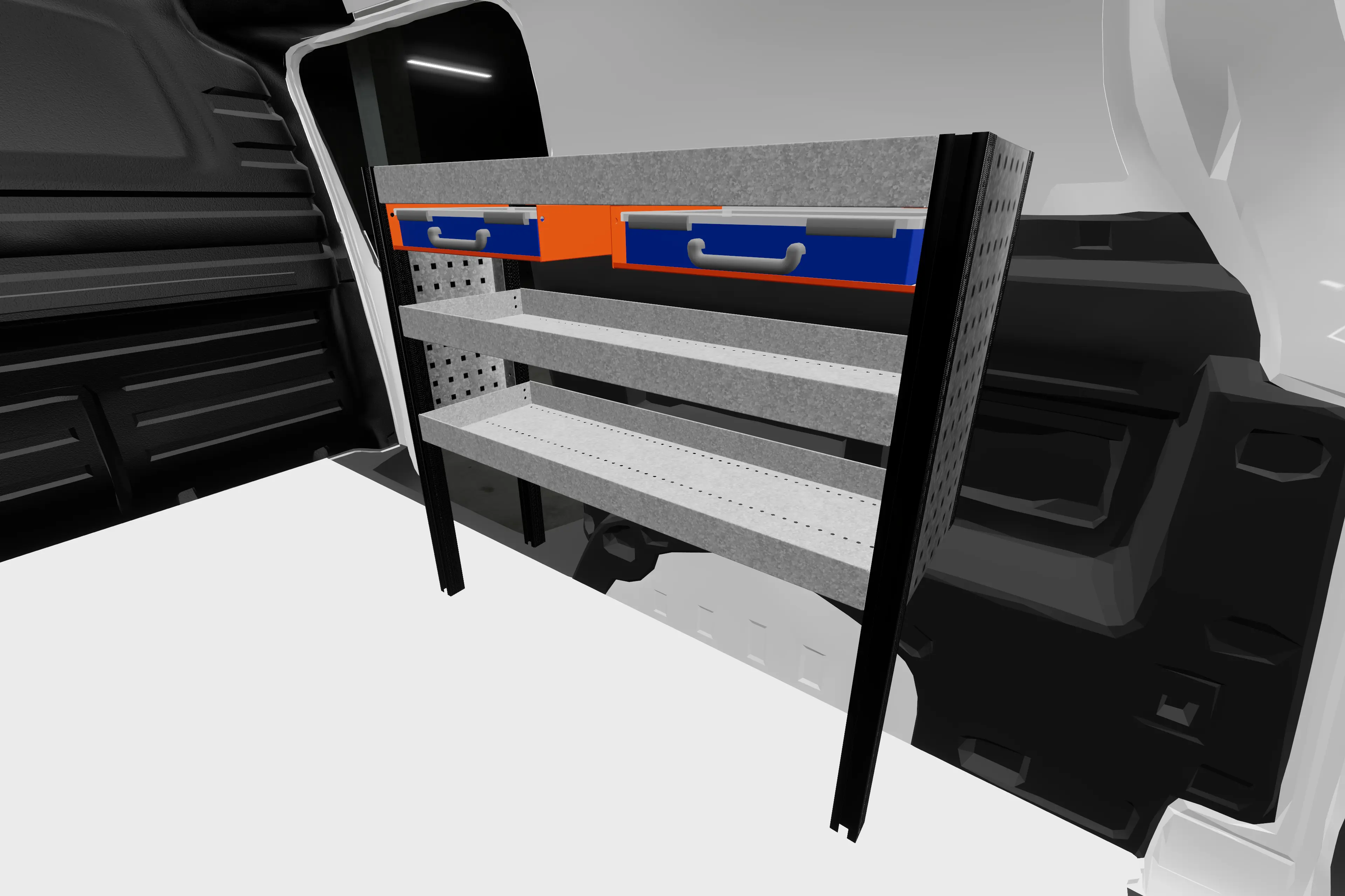 SS2 van racking VW 