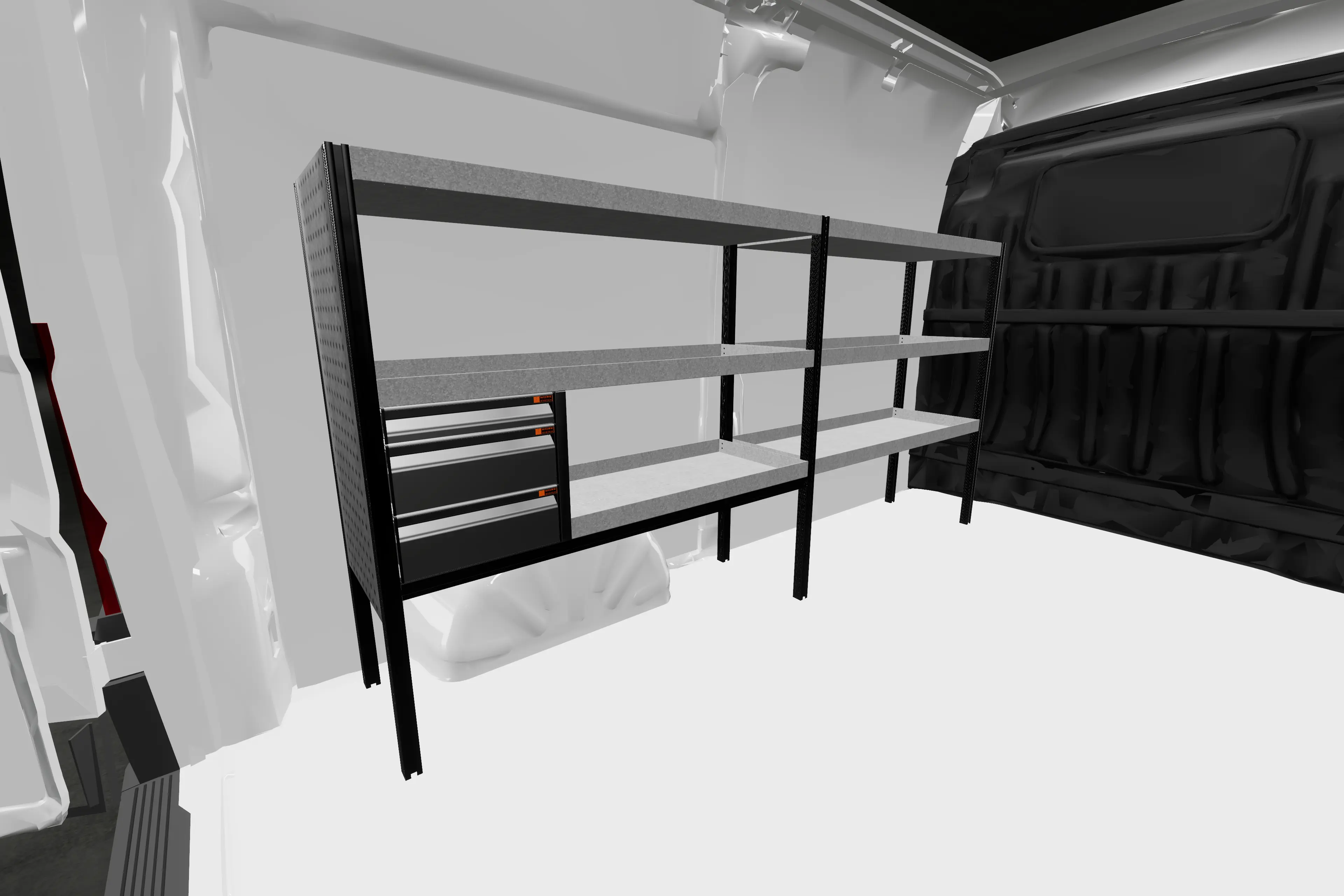 Prime van racking Fiat Ducato