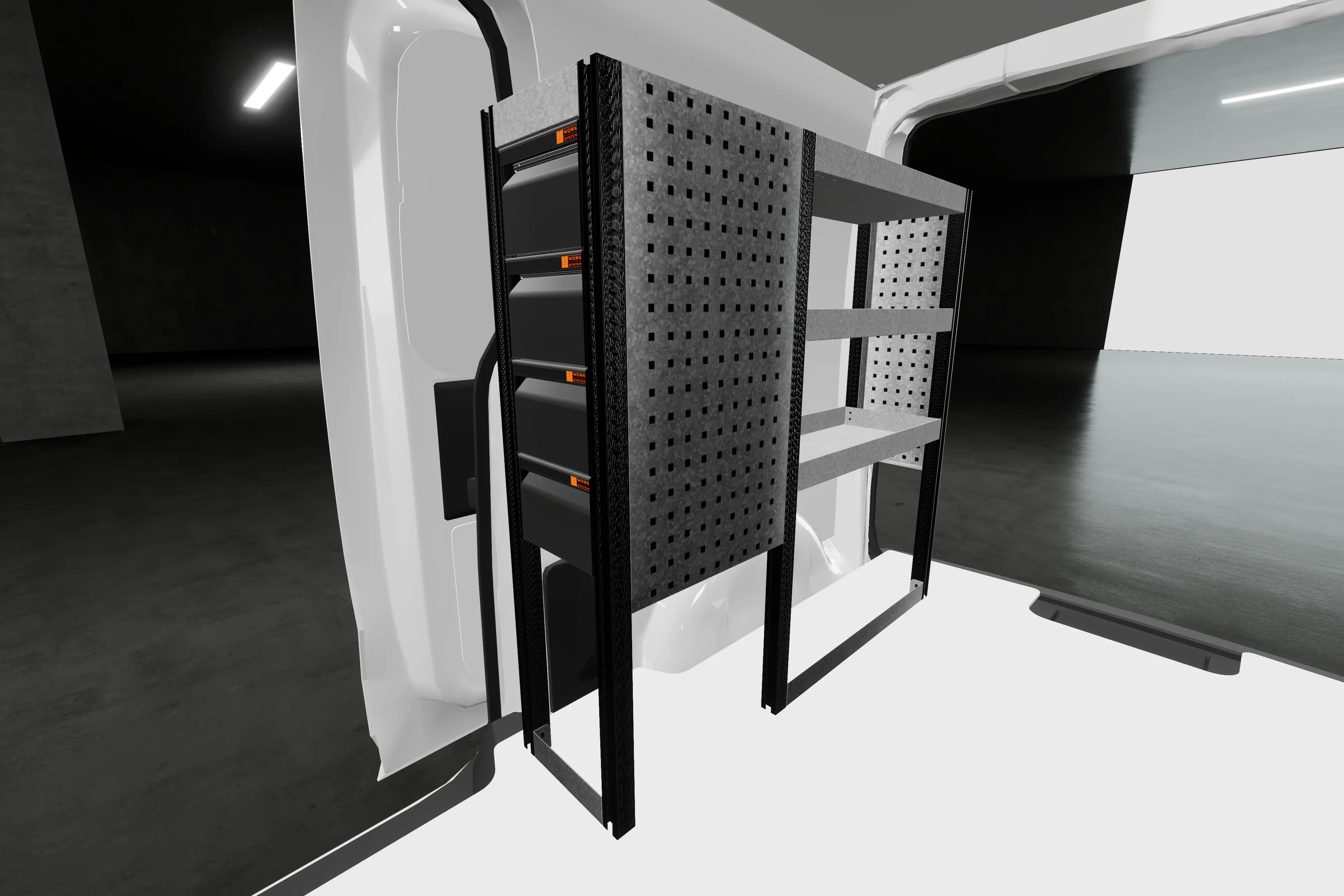 LD26 van racking Citroën Dispatch