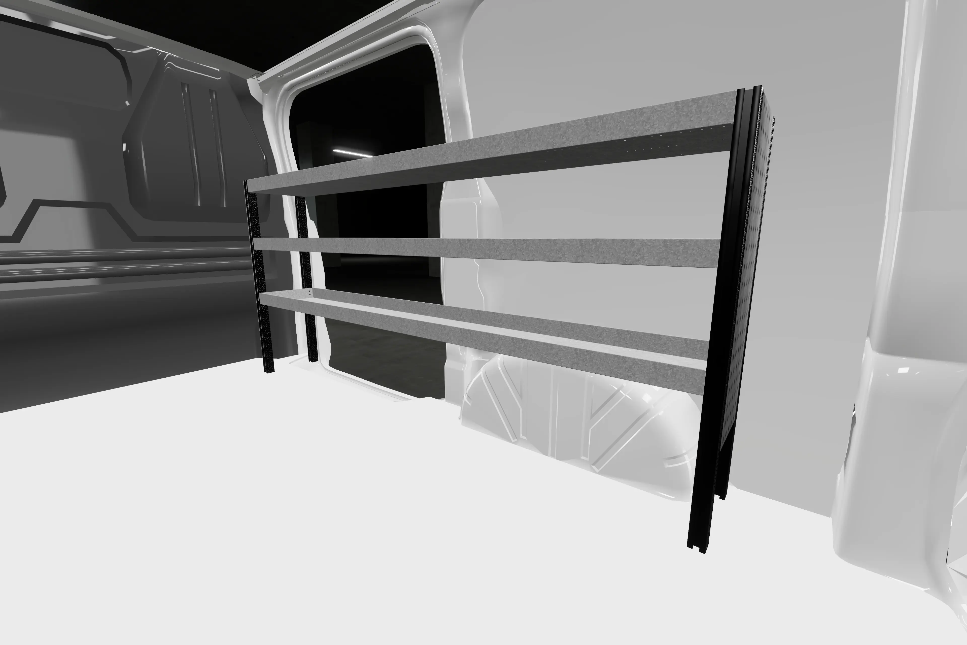 Base26 van racking VW Transporter