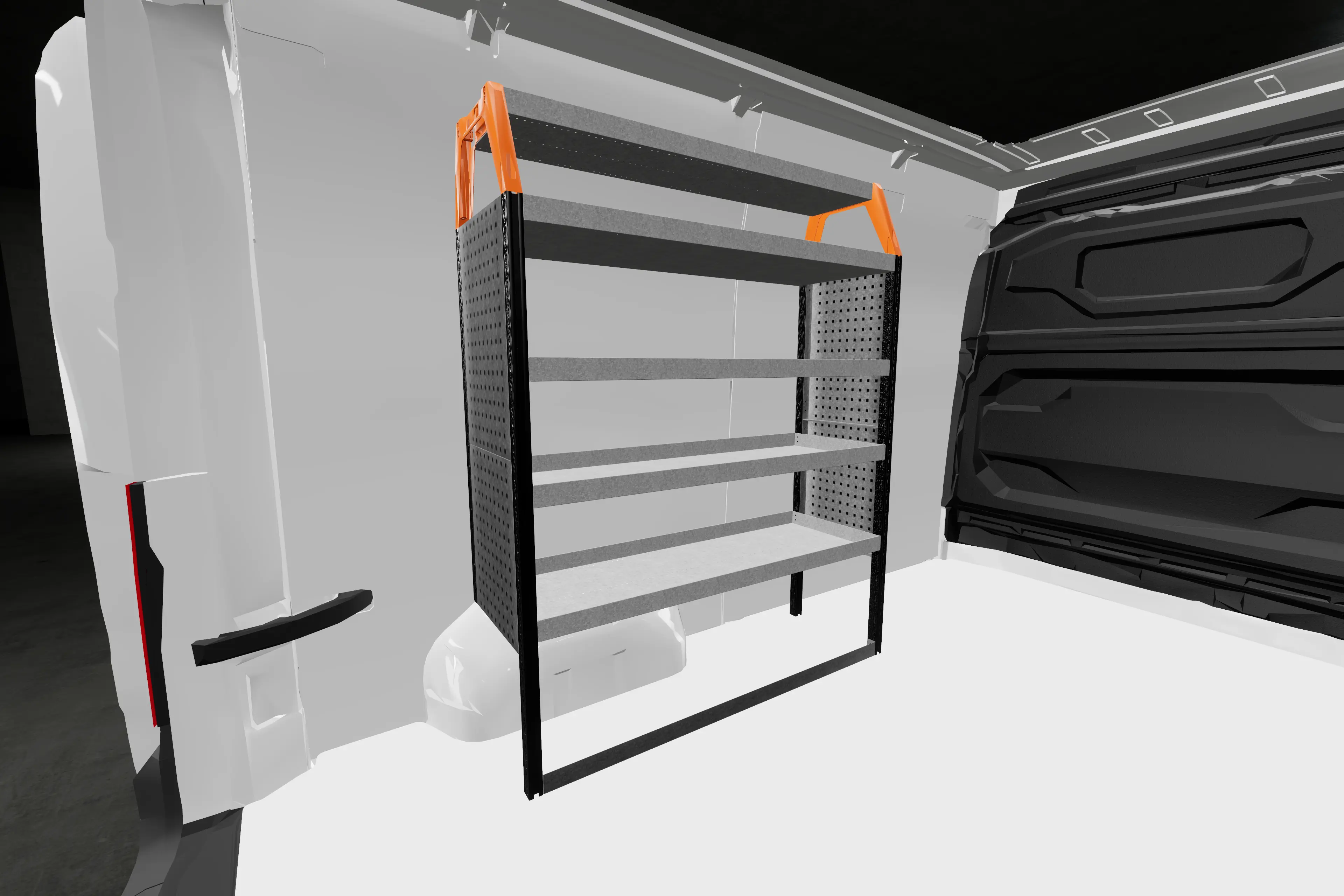 Short42 van racking Renault 