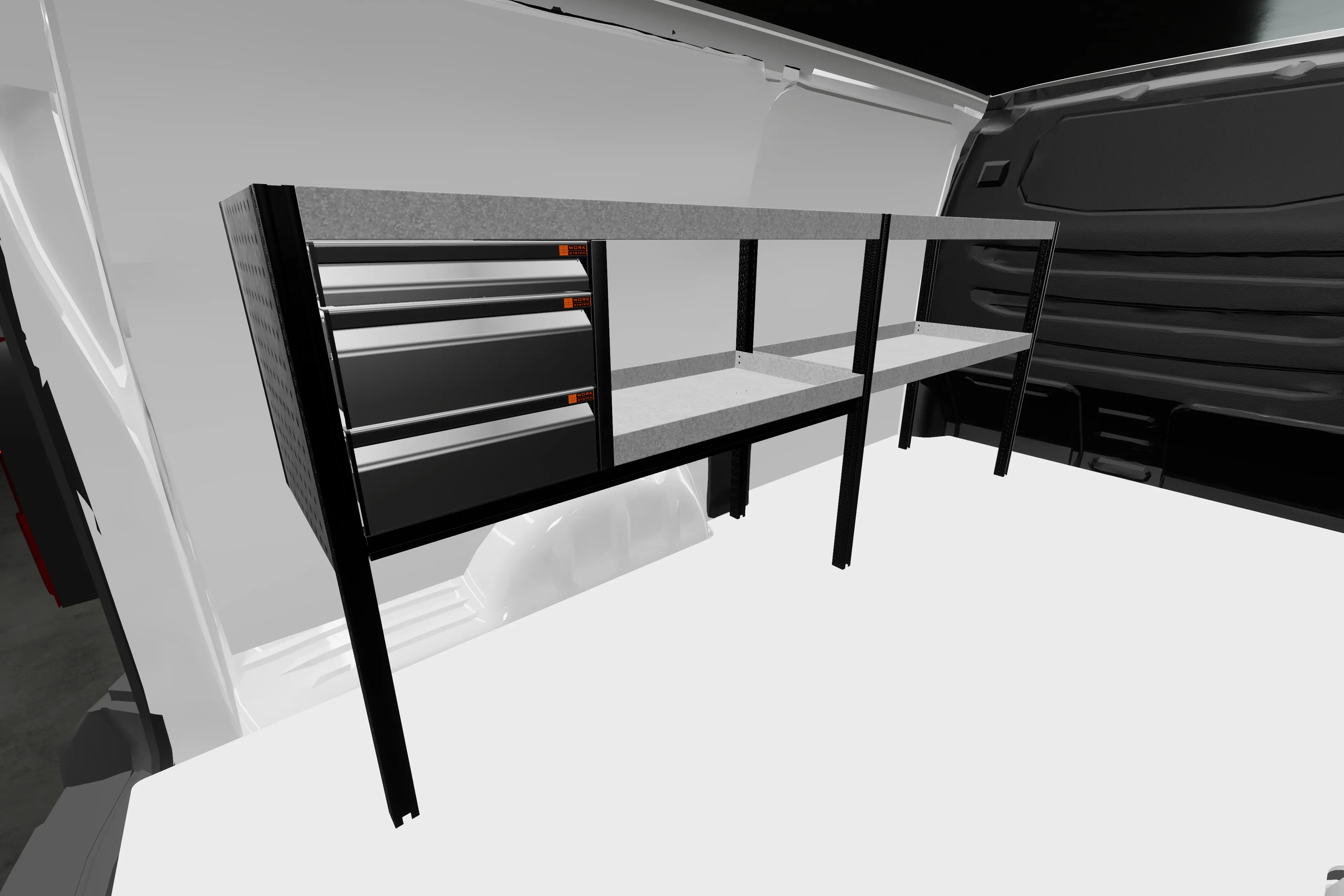 Prime van racking Citroën Dispatch