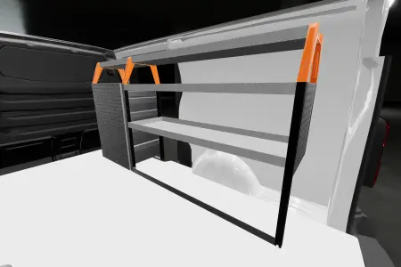 D-PRO5 Van rack for Expert, Jumpy, Vivaro, Scudo & ProAce