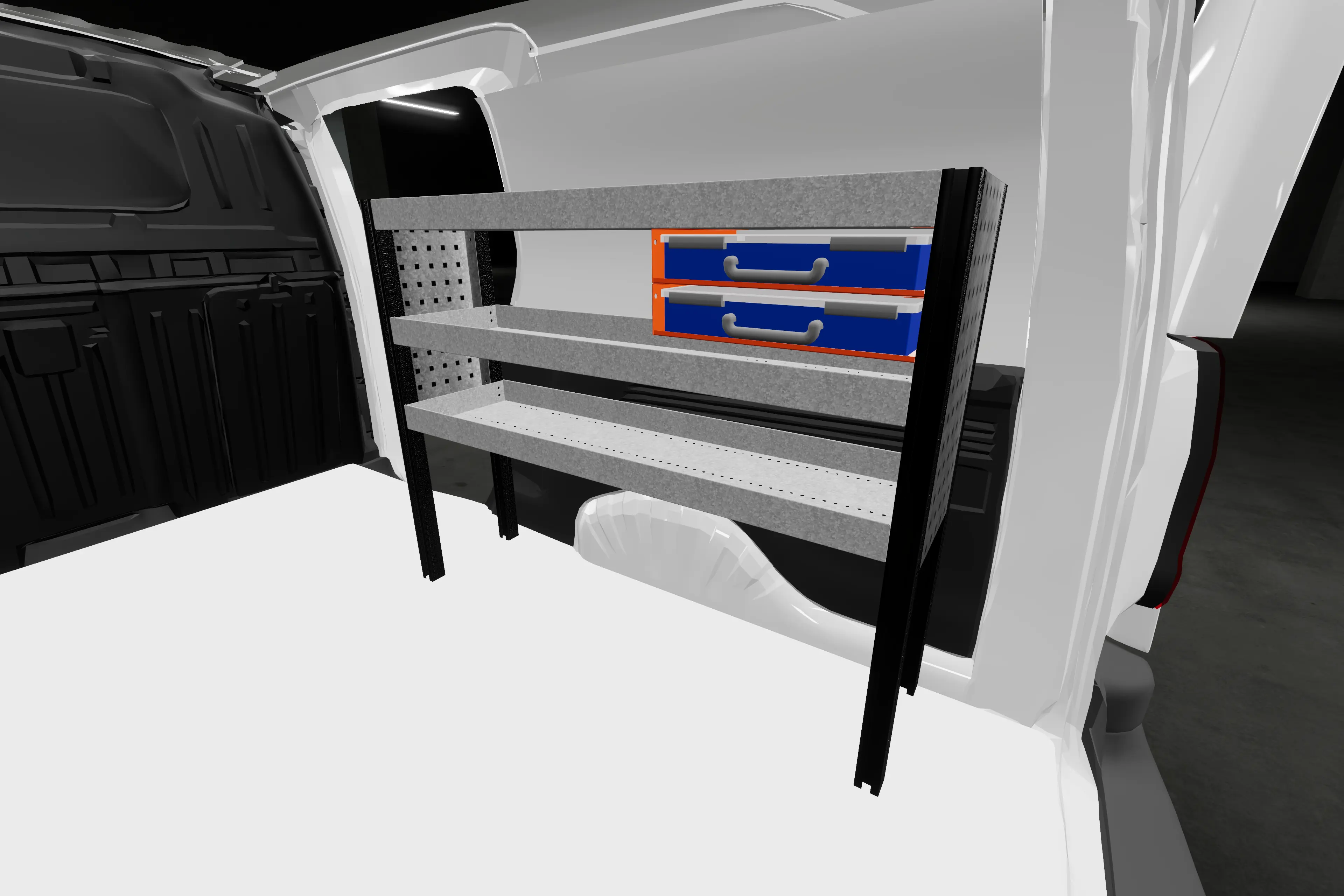 SS2 van racking Fiat Doblo