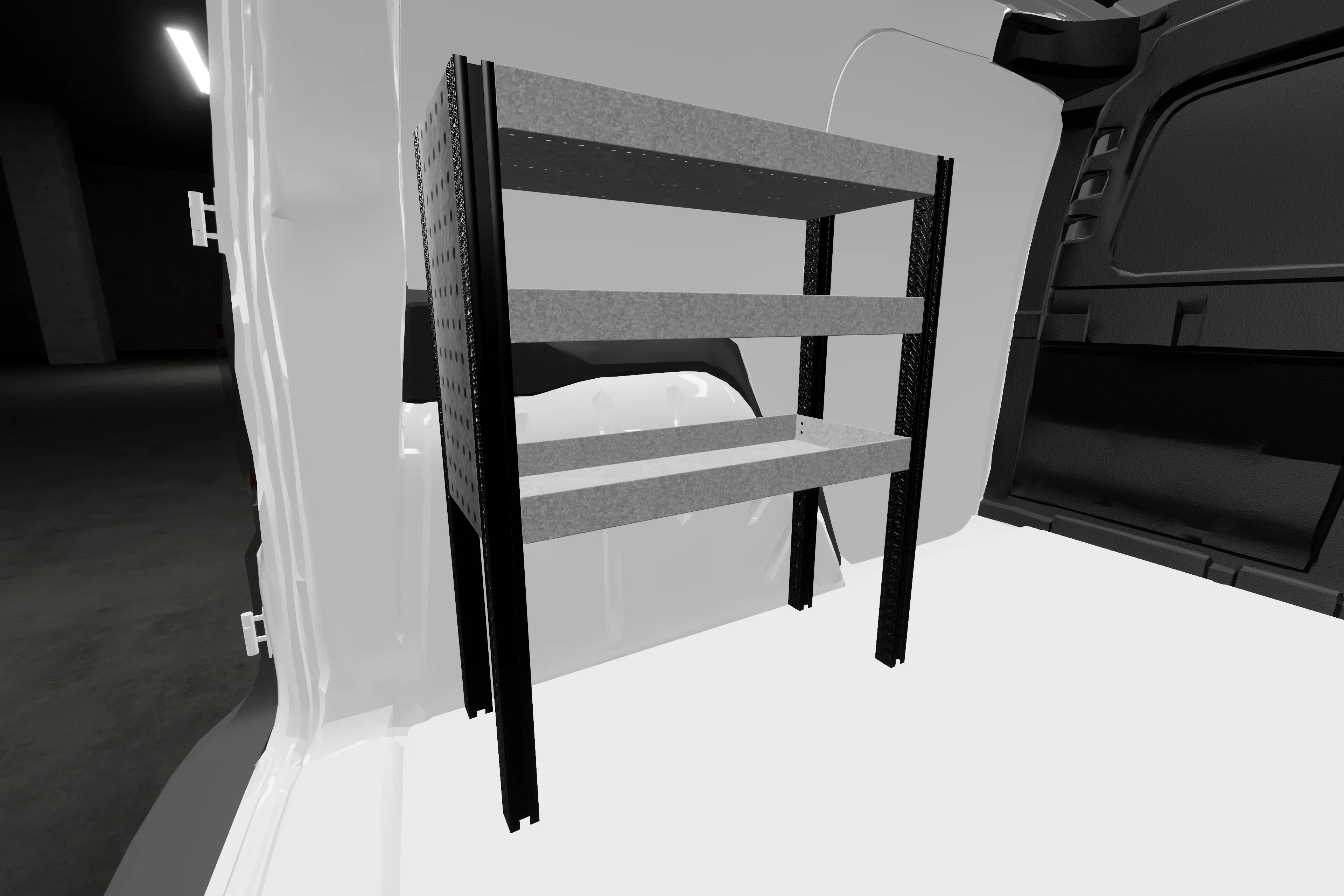 Short26 van racking VW Caddy
