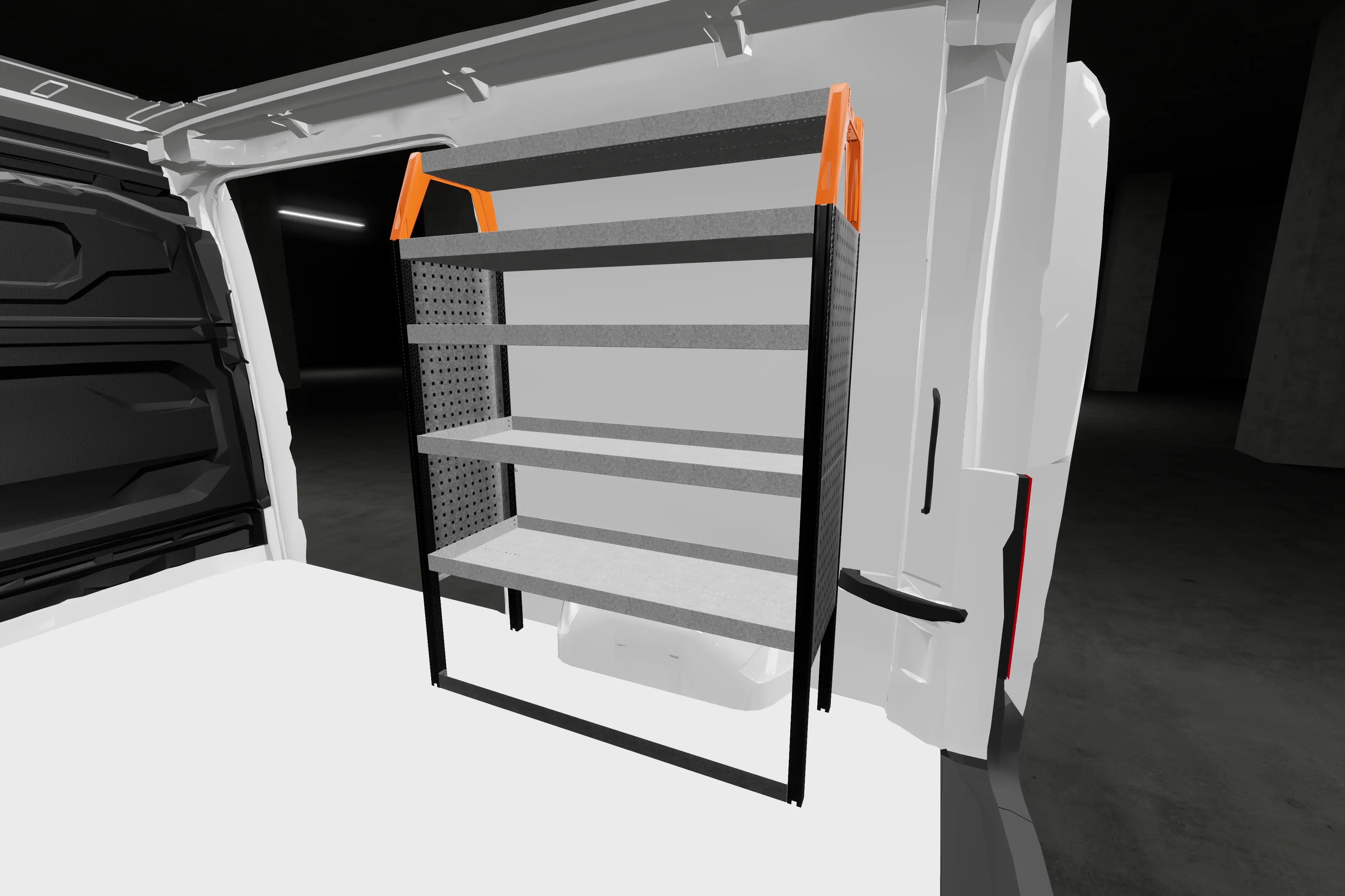 Short42 van racking Renault 