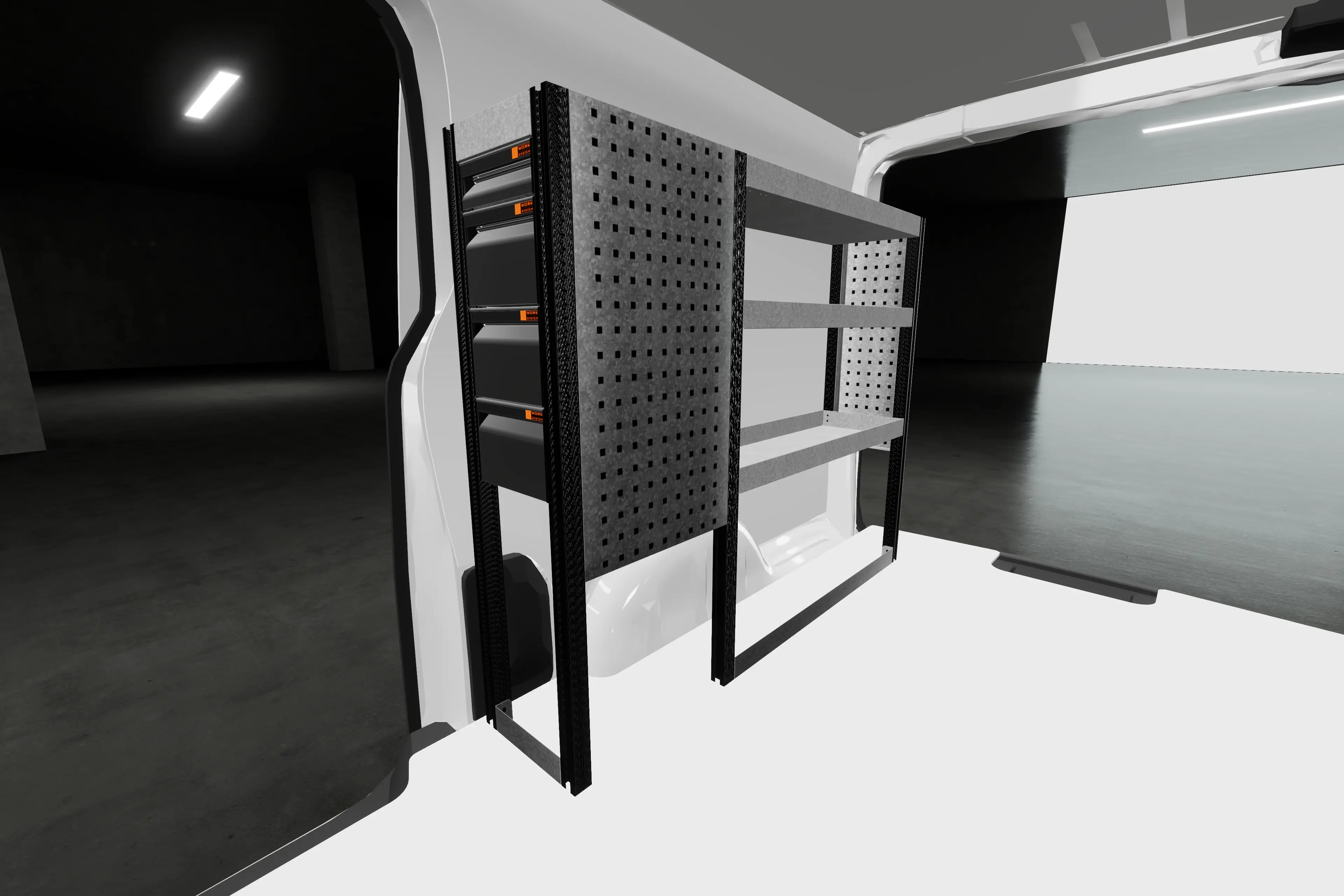 LD26 van racking Citroën Dispatch
