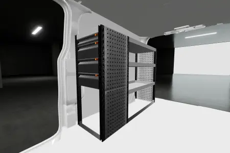 LD42 Van rack for Ford Custom & VW Transporter L2