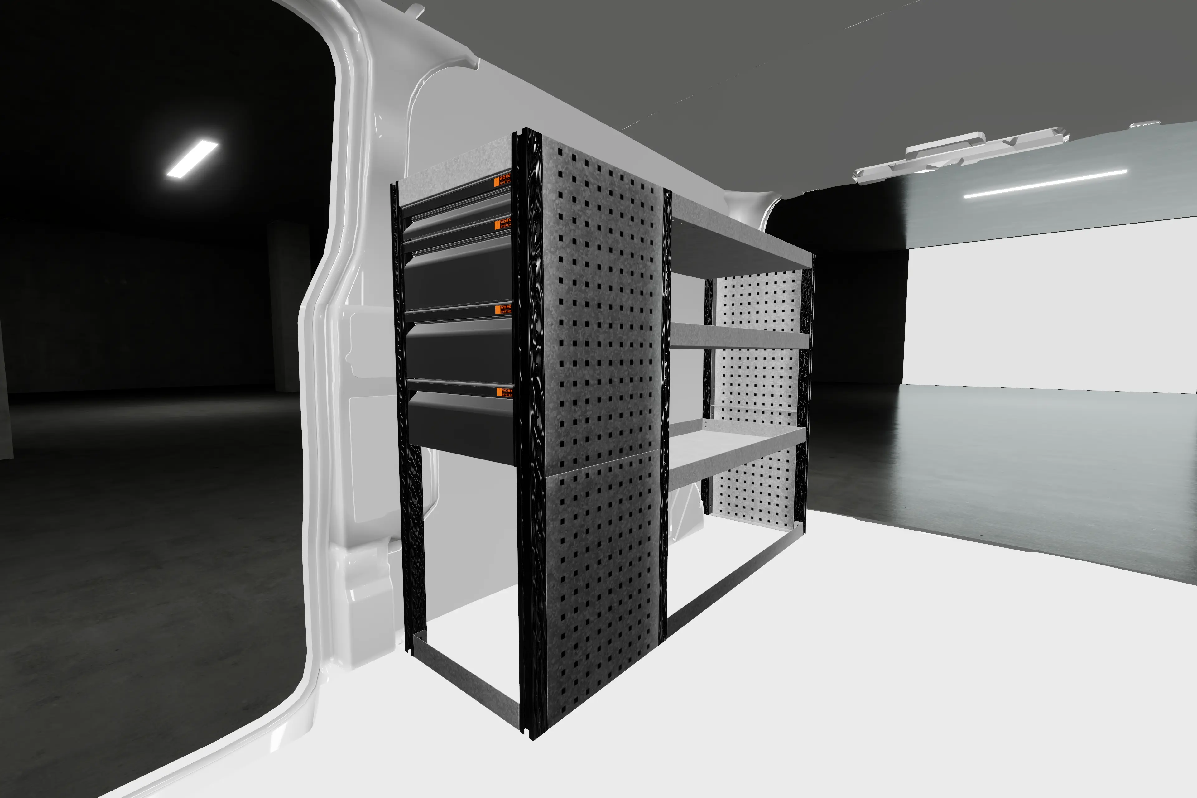 LD42 van racking  