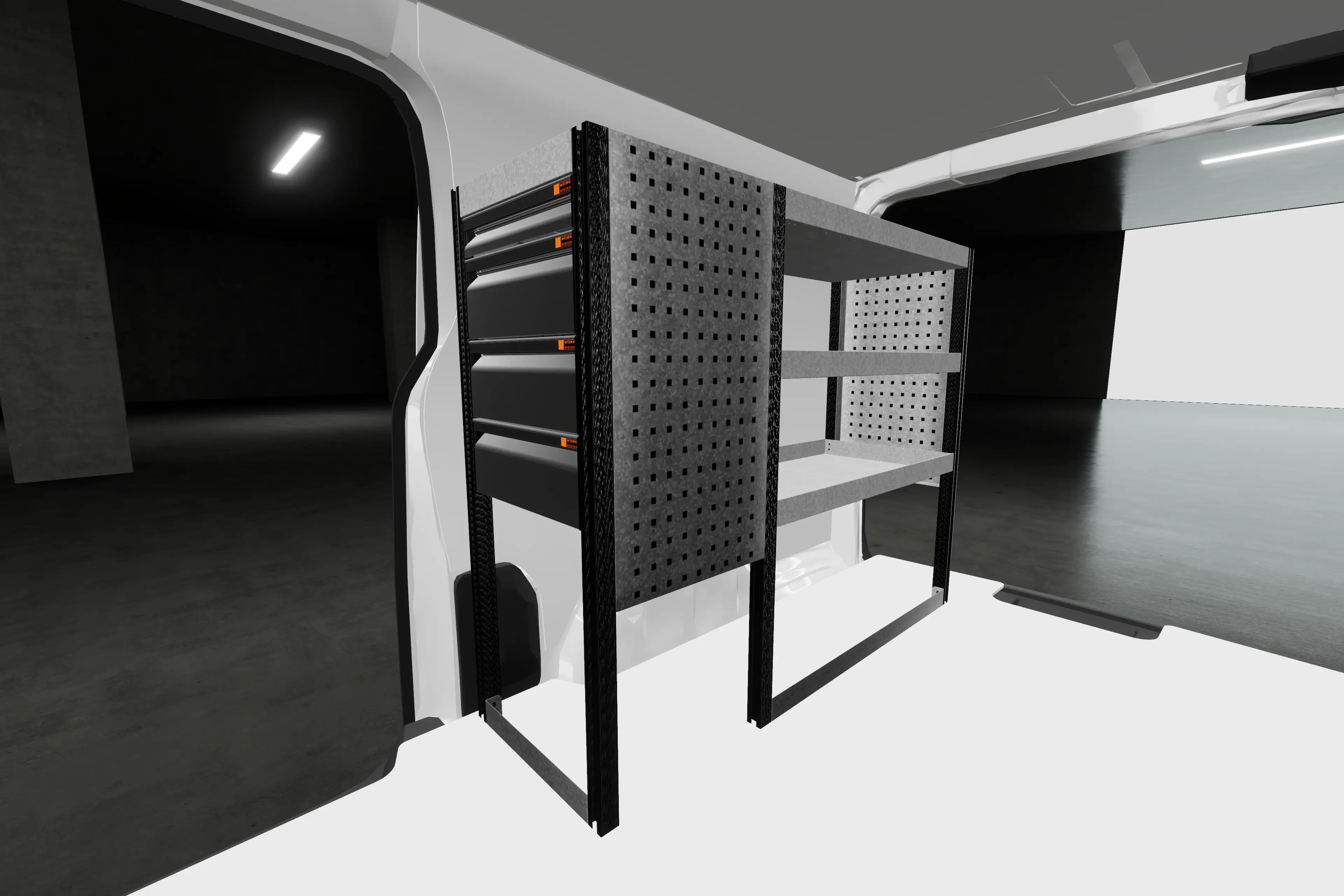 LD42 van racking Citroën Dispatch