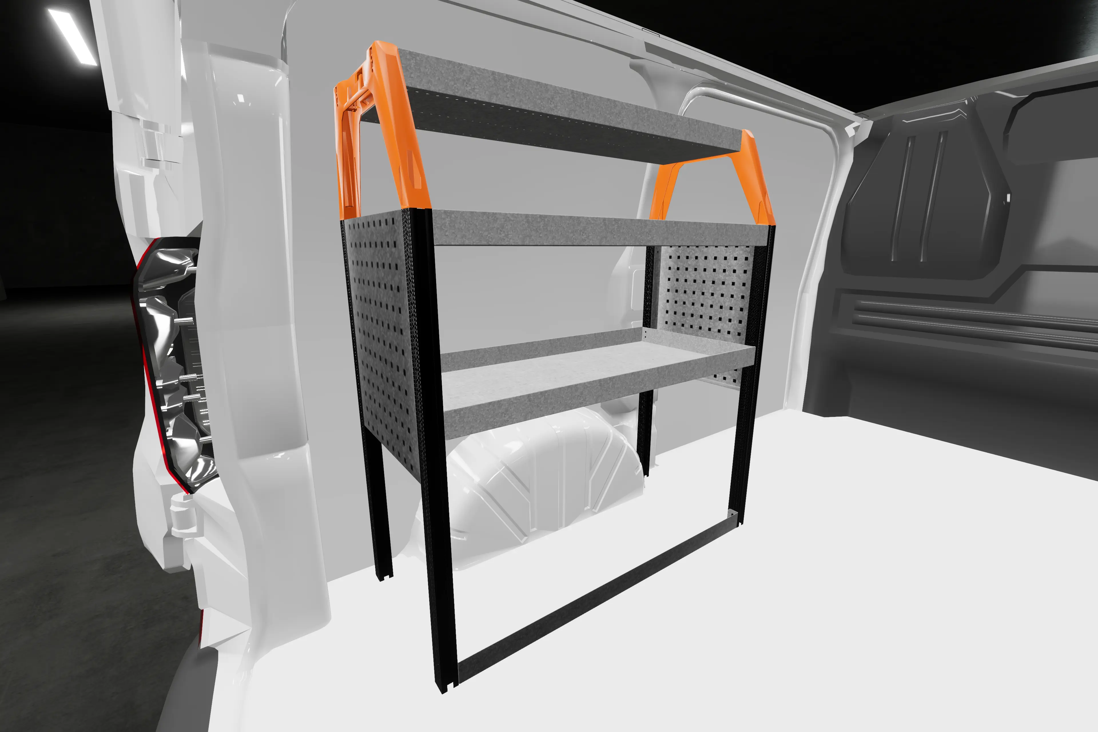 Short42 van racking VW Transporter
