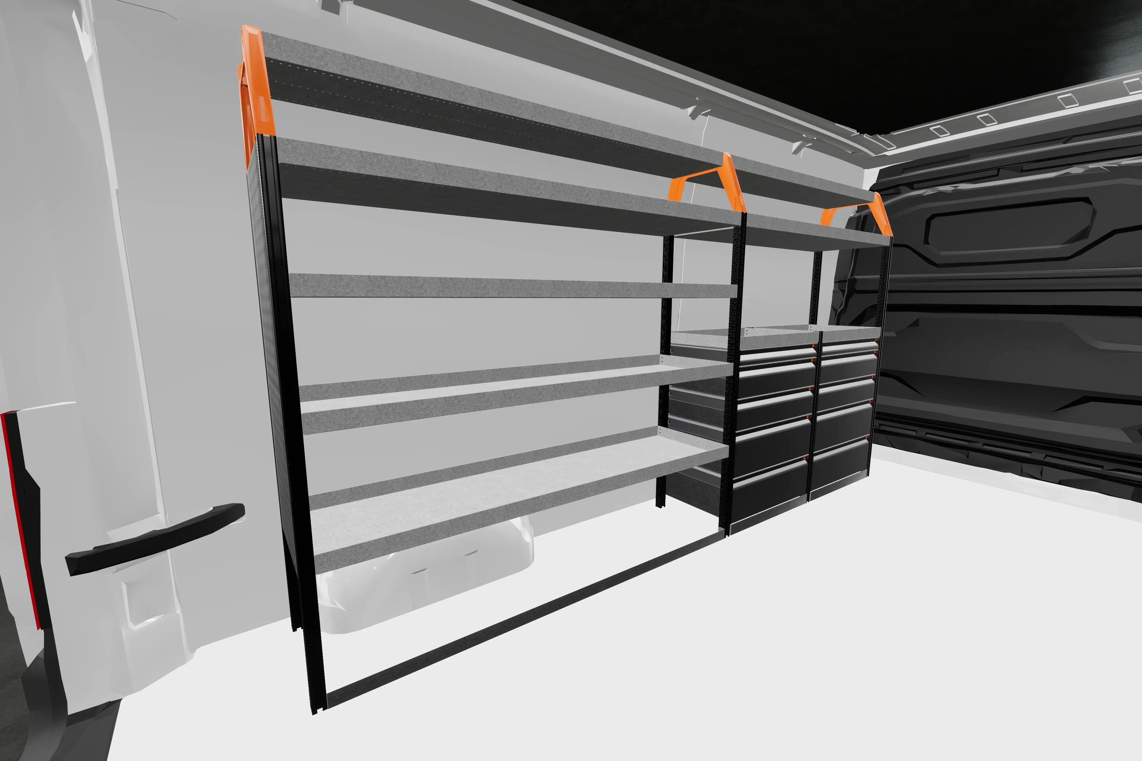 Max10 van racking Renault 