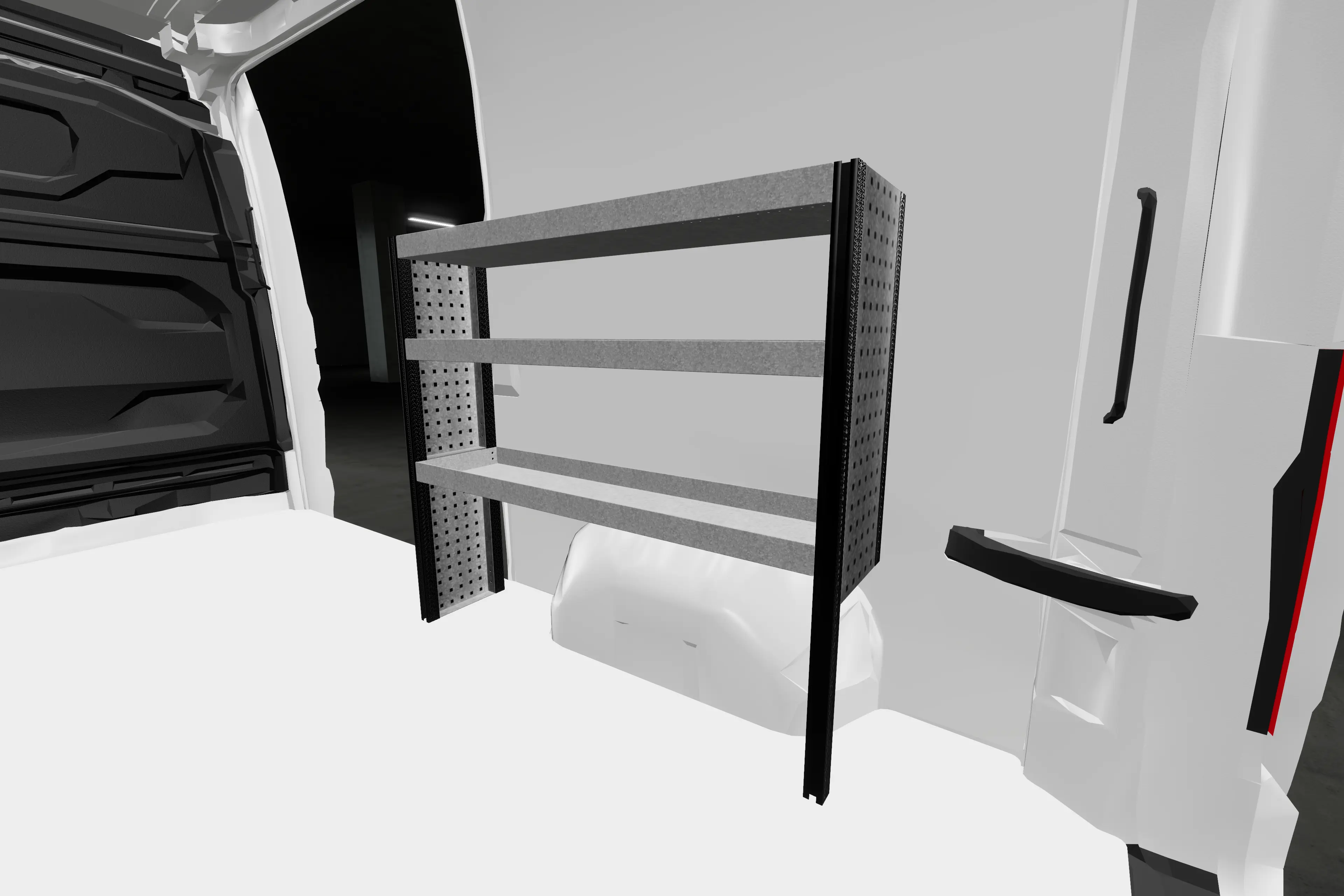 Base26 van racking Renault 