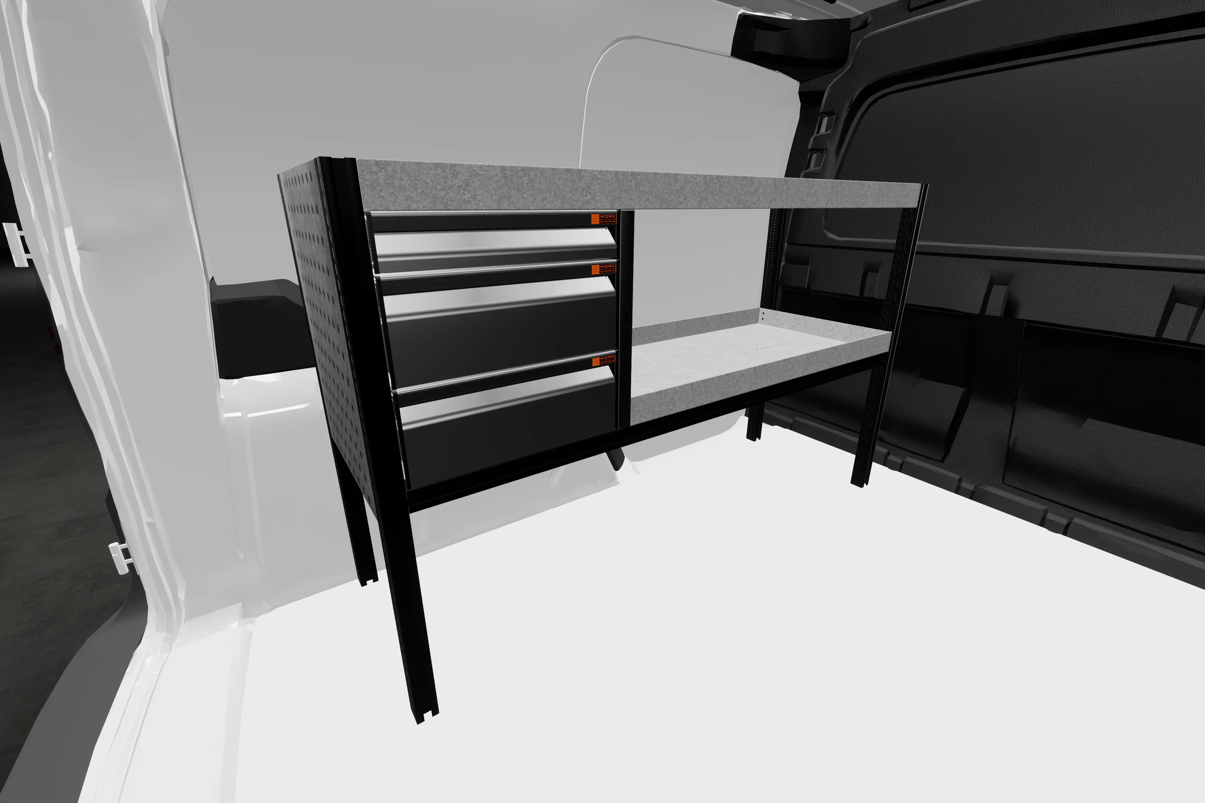Prime van racking VW Caddy
