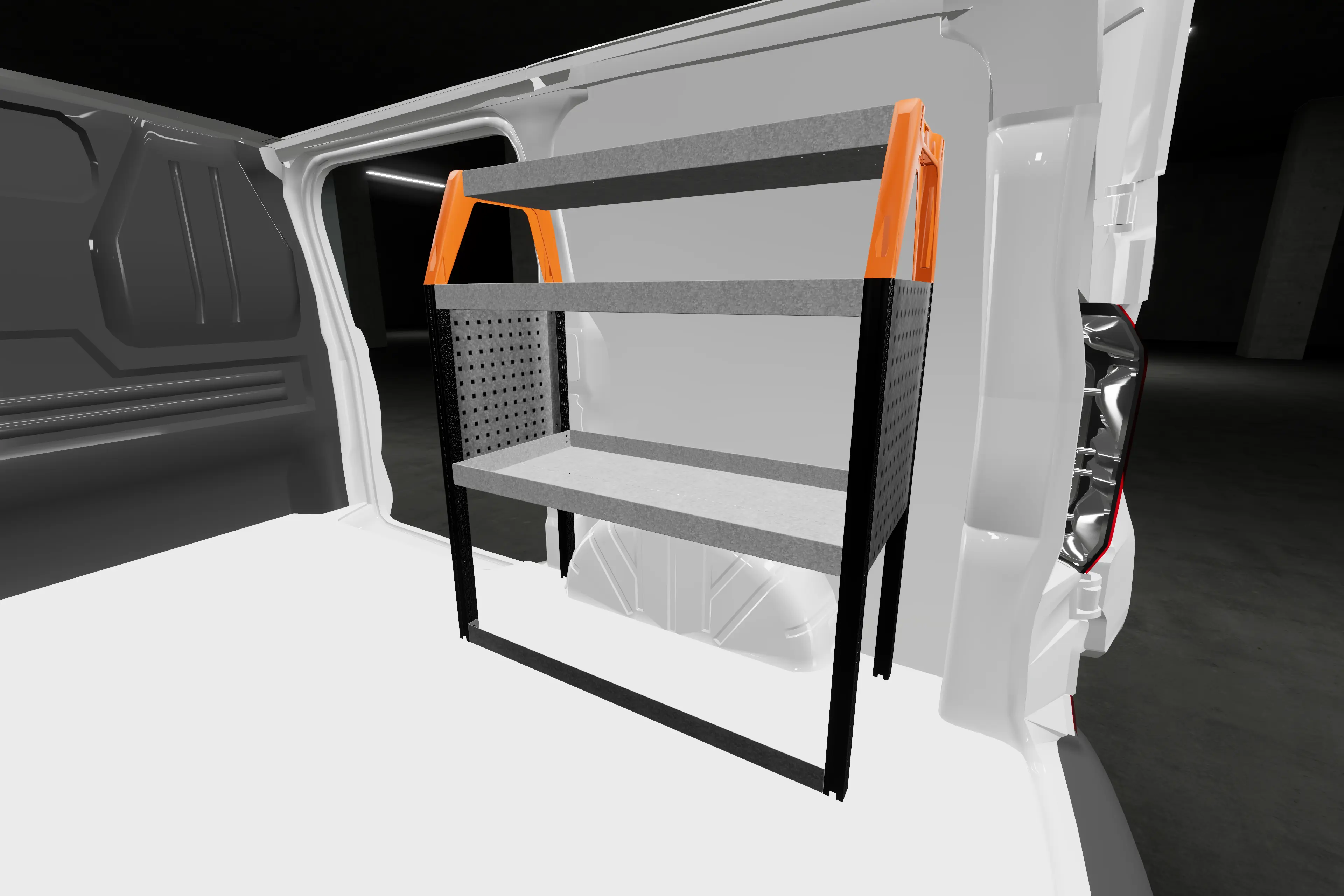 Short42 van racking VW Transporter