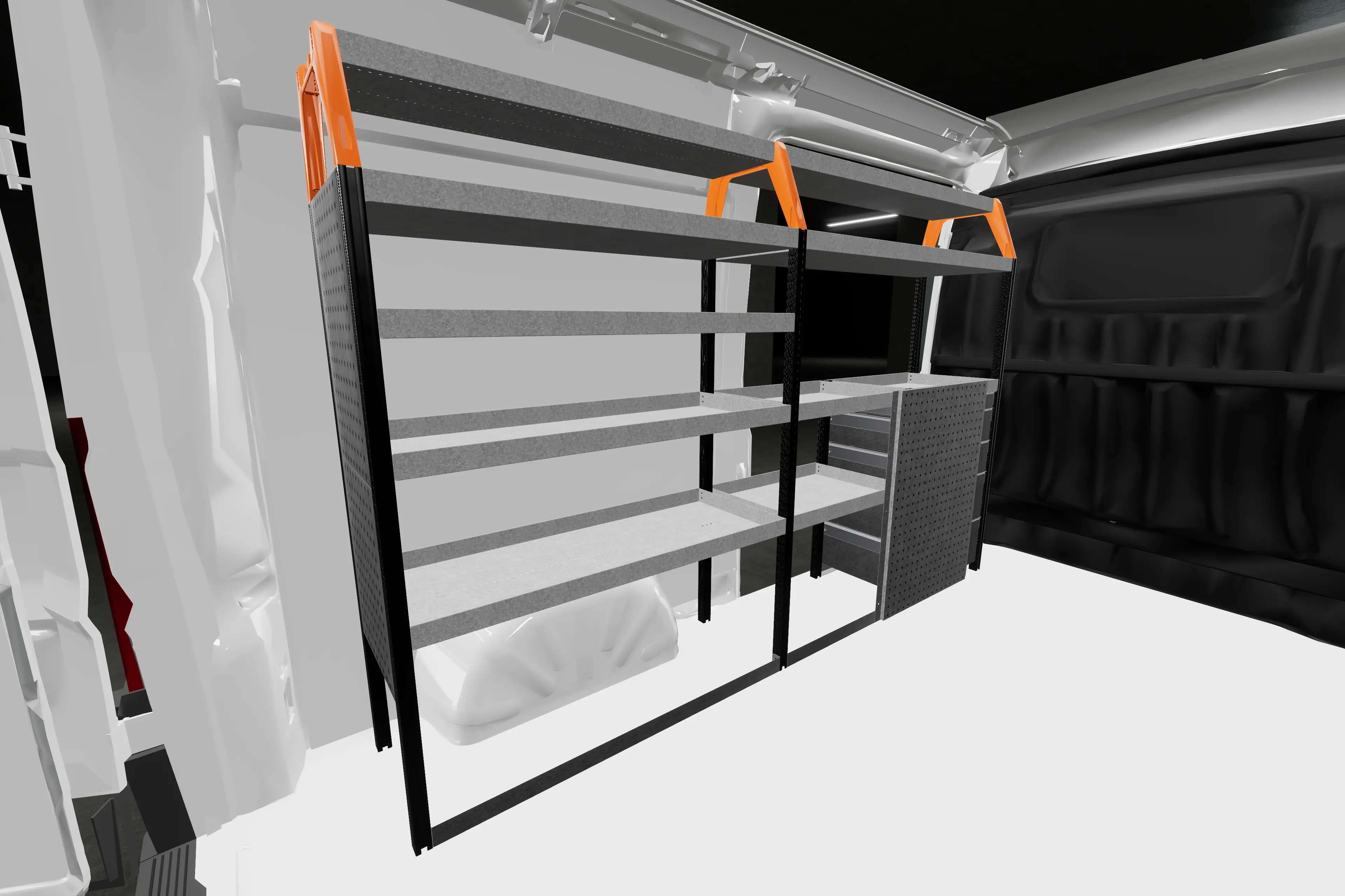 D-PRO5 Van Racking Fiat Ducato