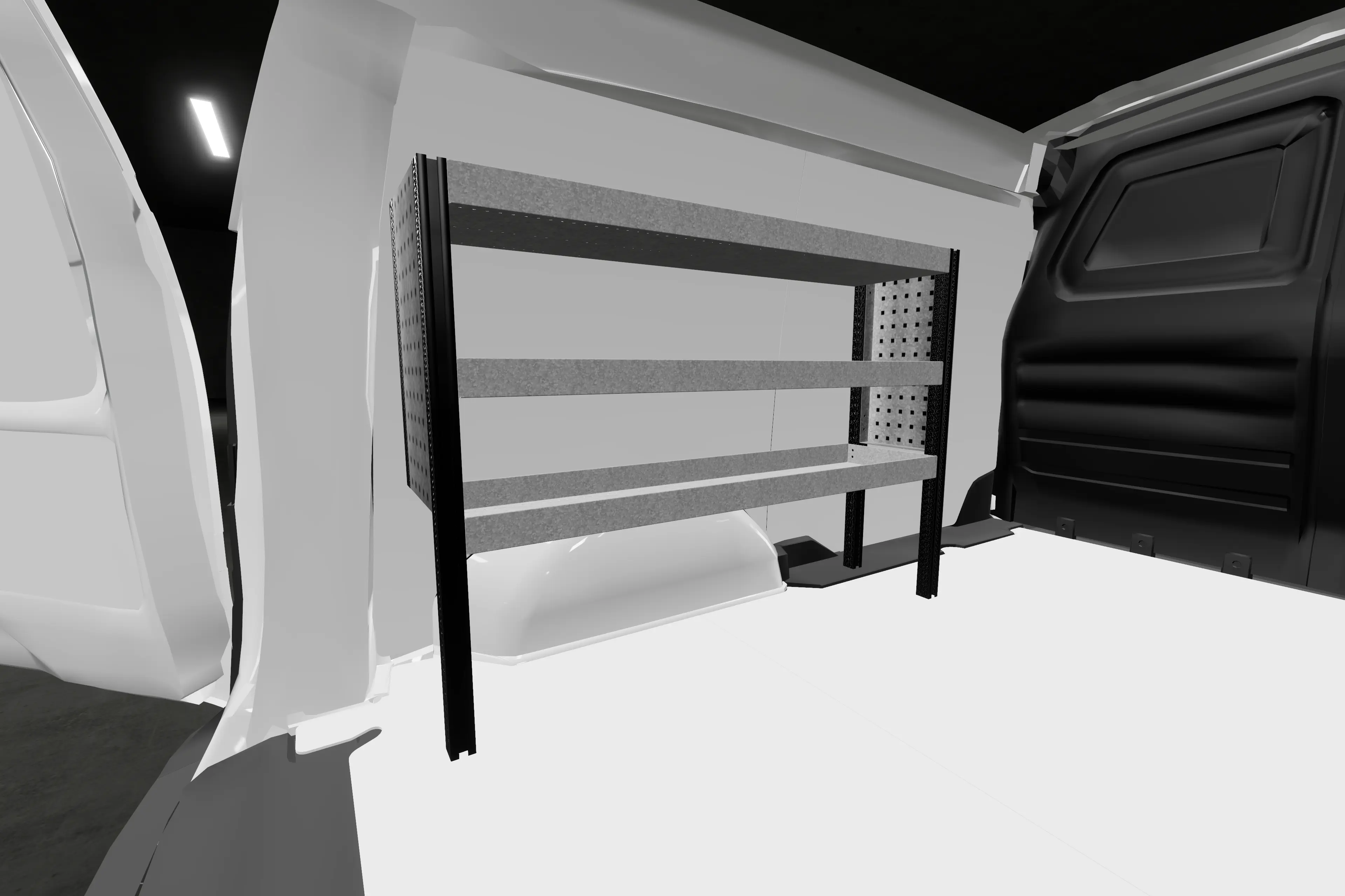 Short26 van racking Renault 