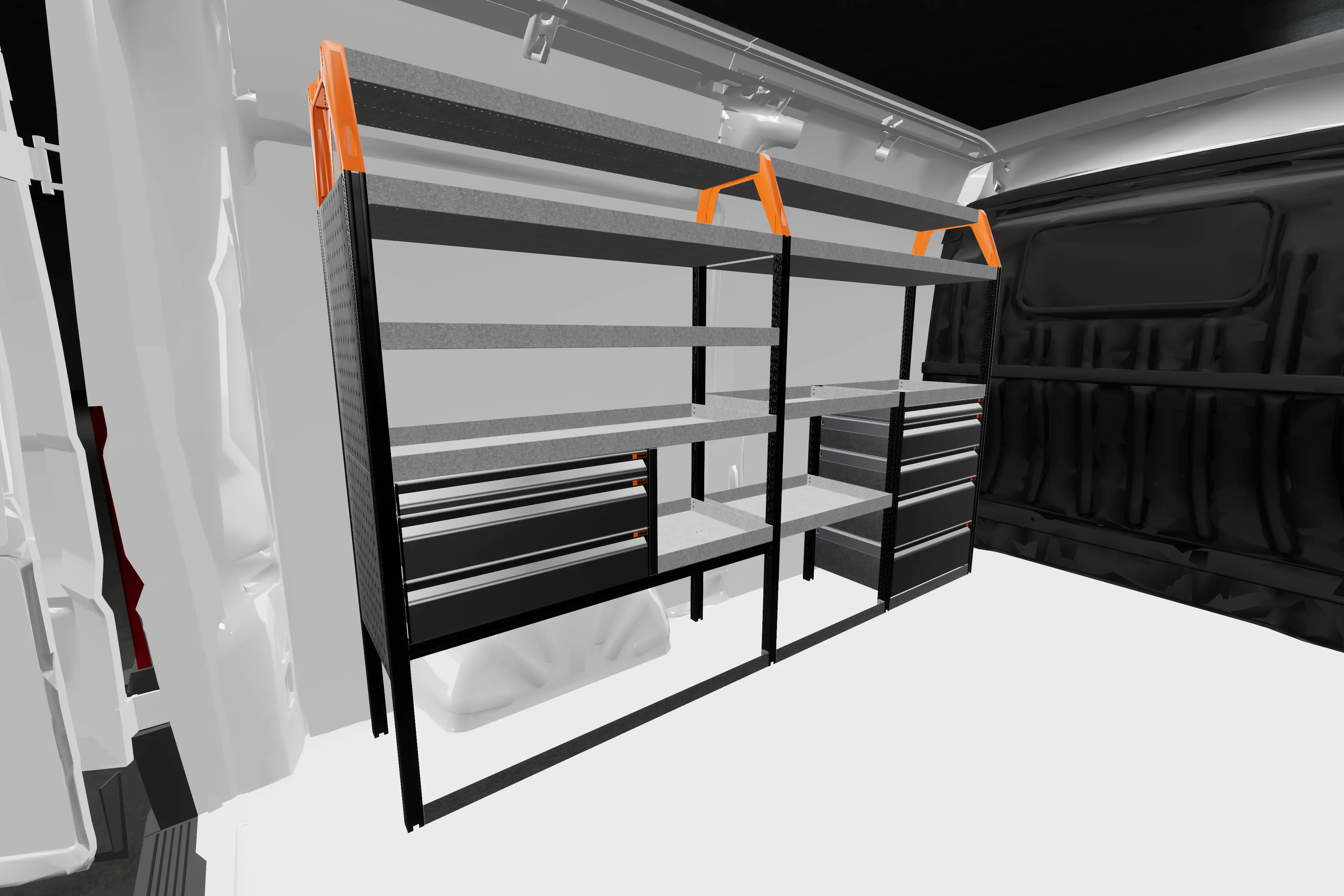 Expert8 Van Racking Fiat Ducato