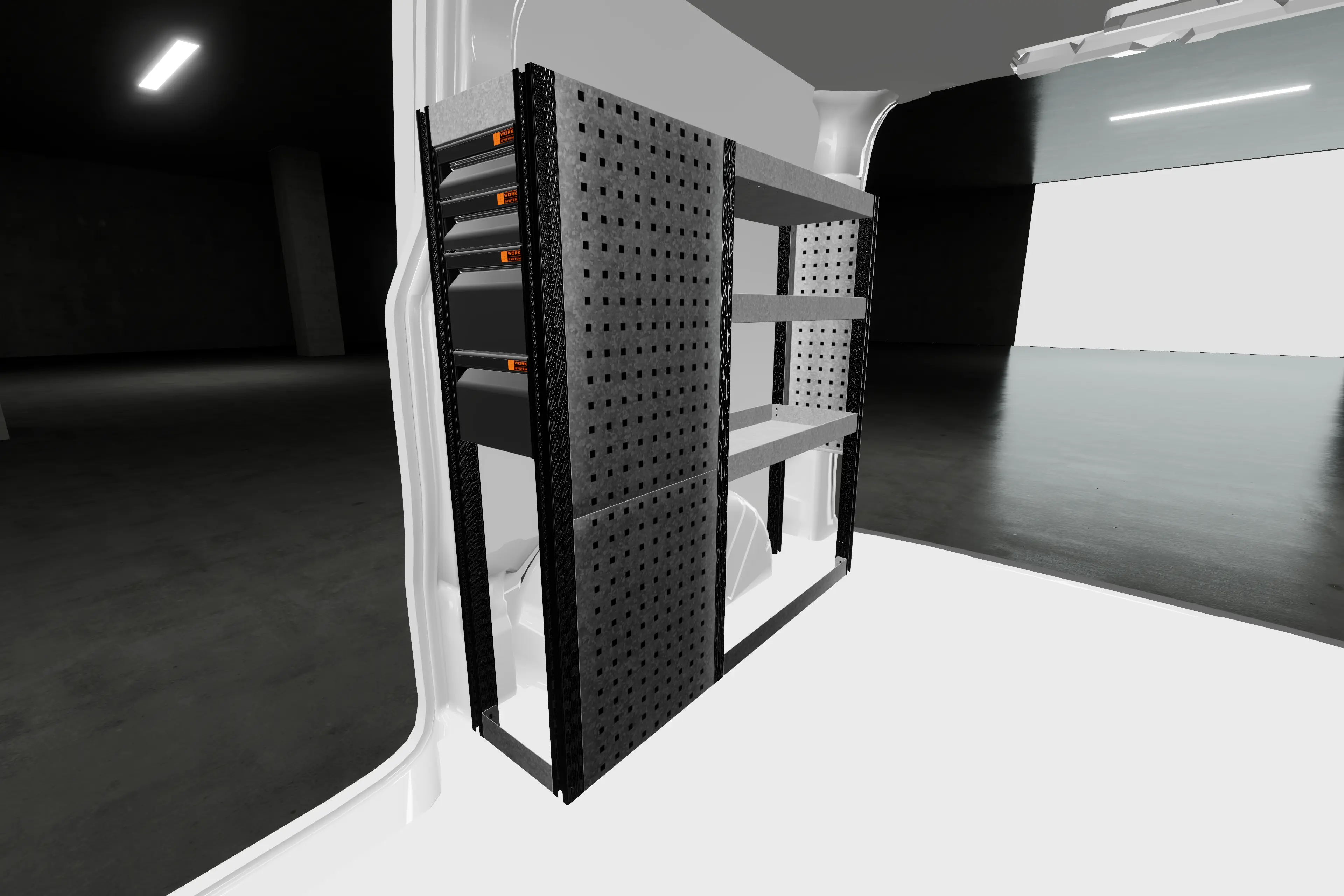 LD26 van racking VW Transporter