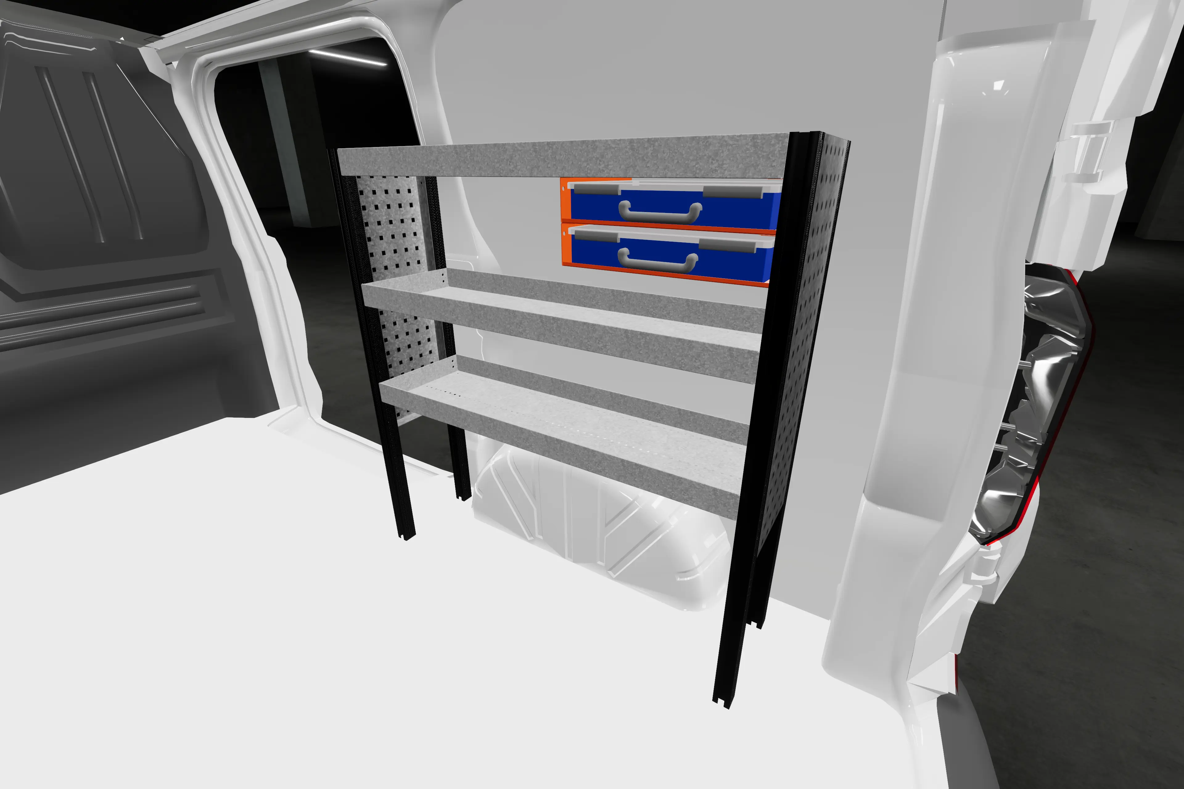 SS2 van racking VW Transporter