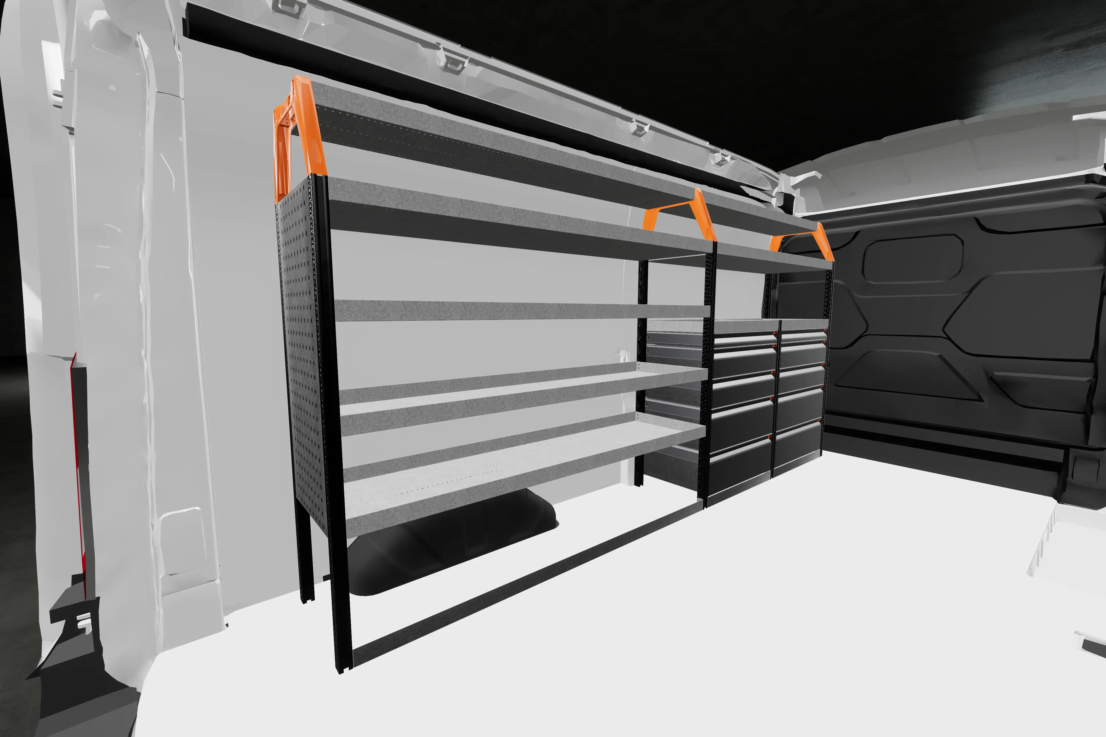 Max10 van racking Ford Transit