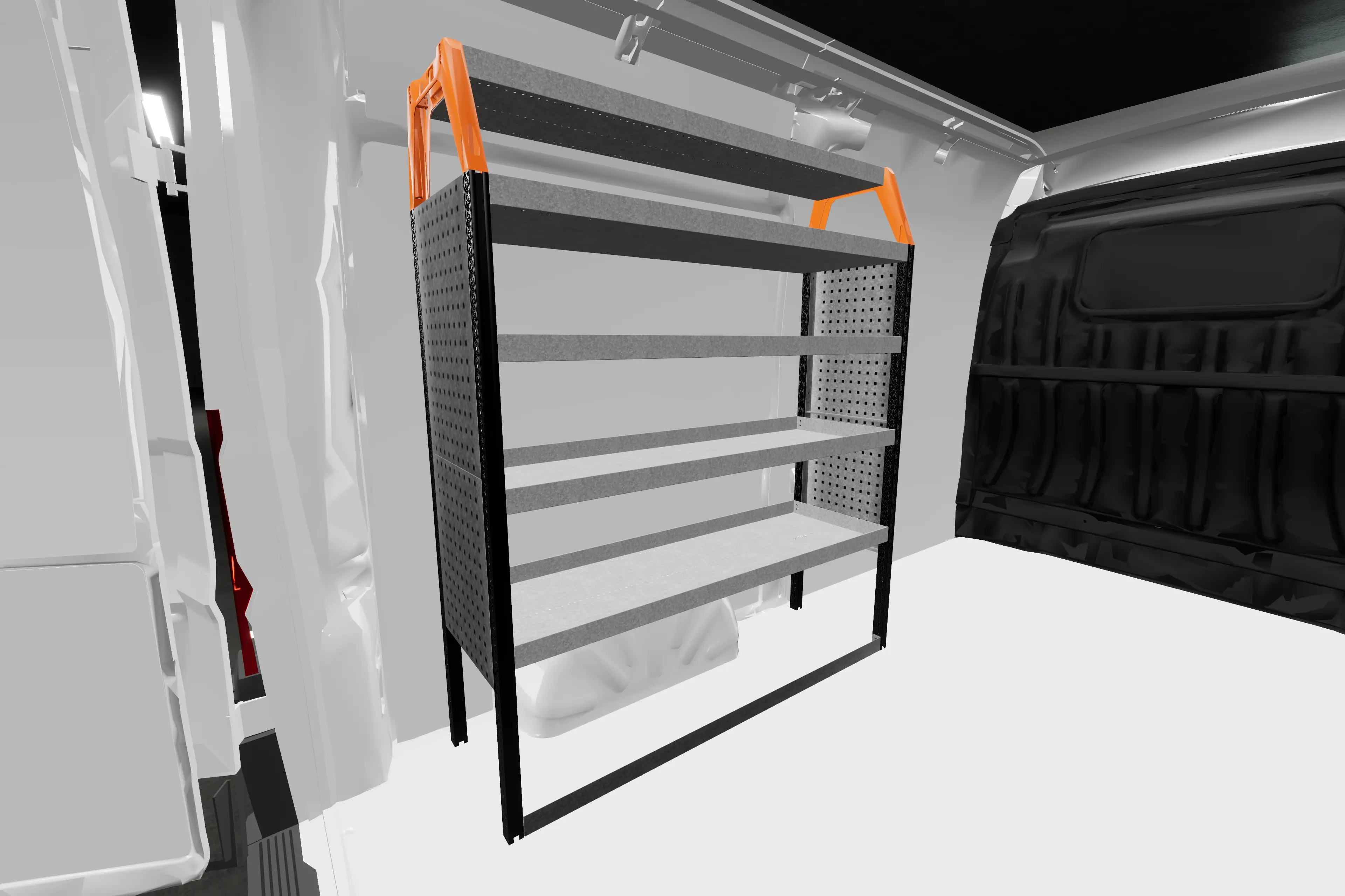 Short42 van racking Fiat Ducato