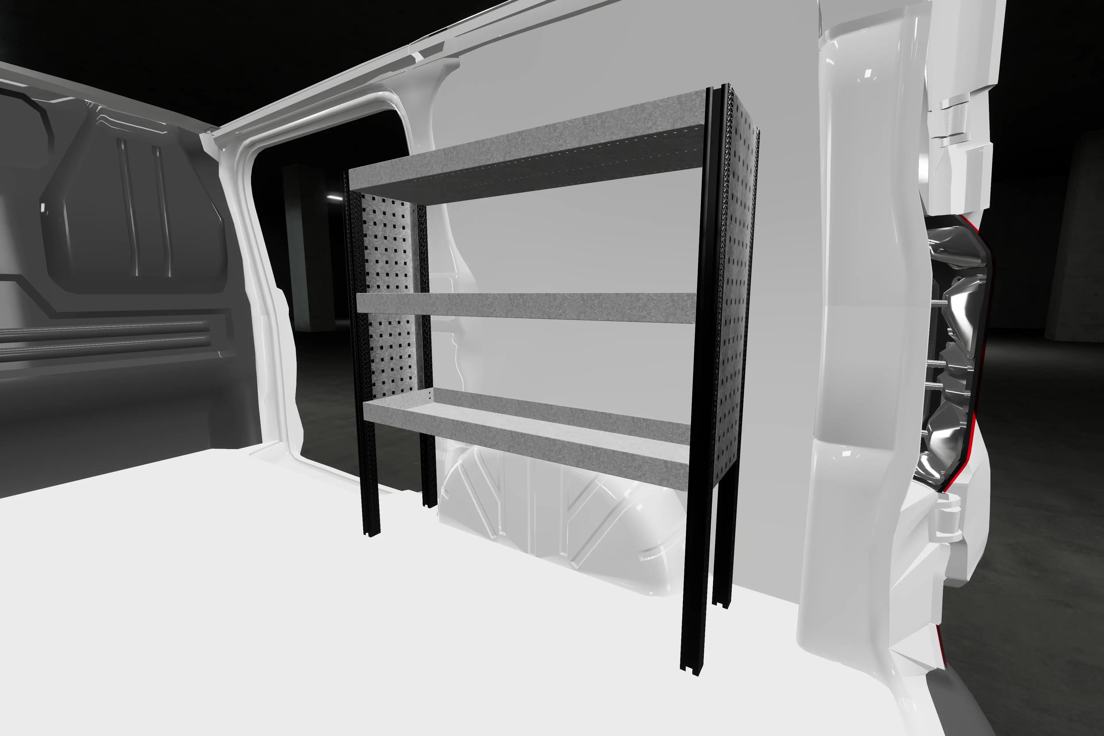 Short26 van racking VW Transporter