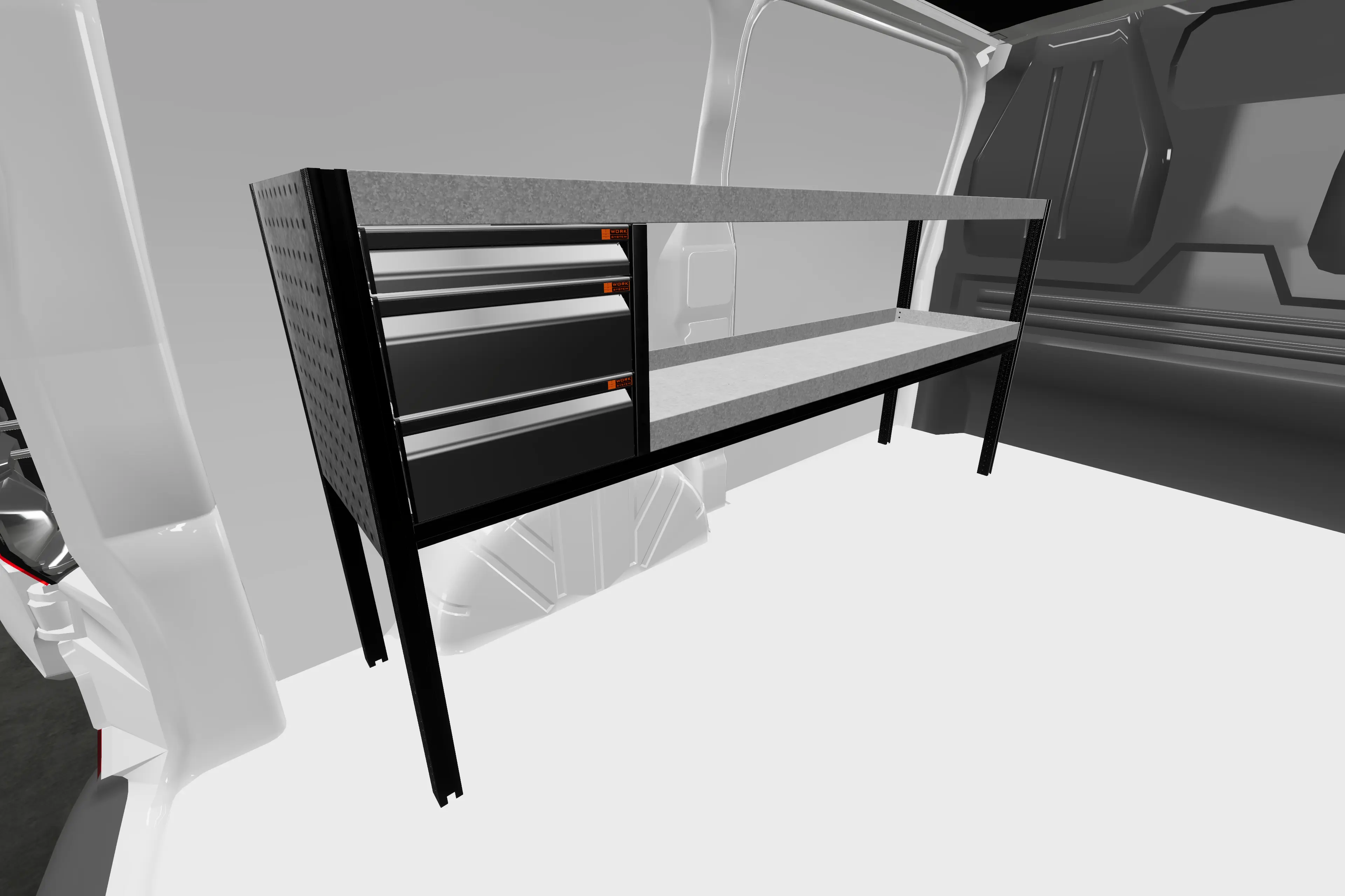 Prime van racking VW Transporter
