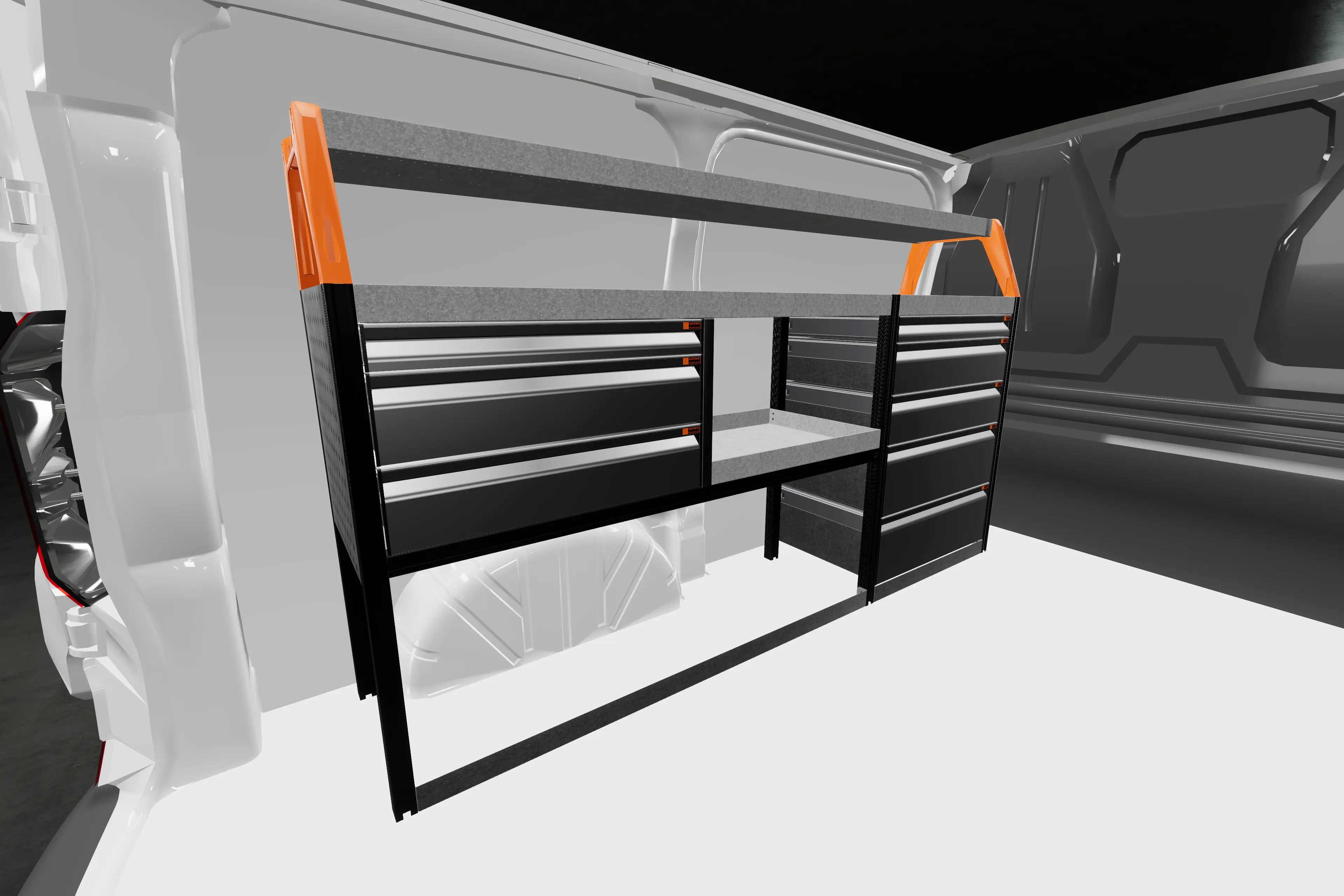 Expert8 Van Racking VW Transporter
