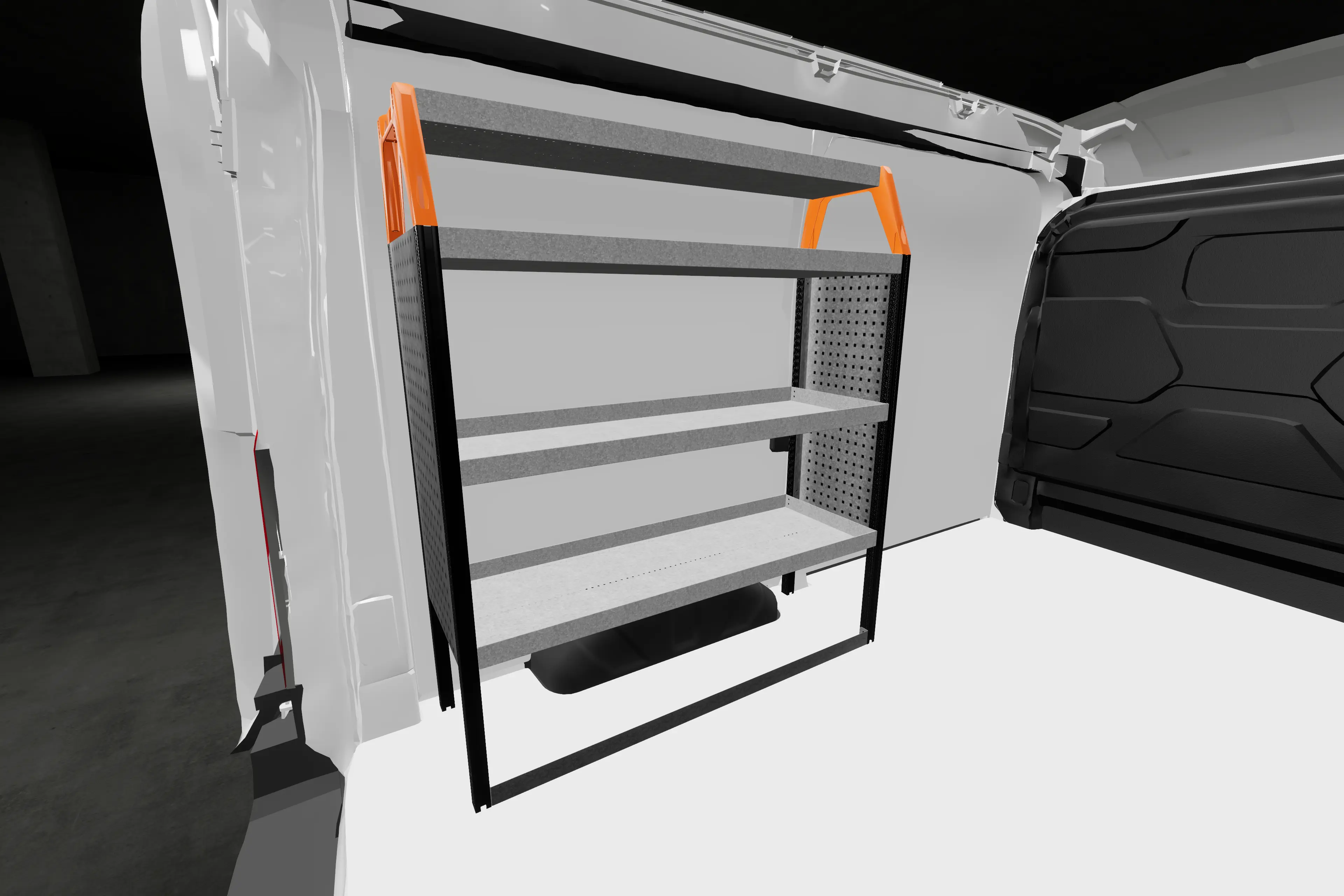 Short42 van racking Ford Transit