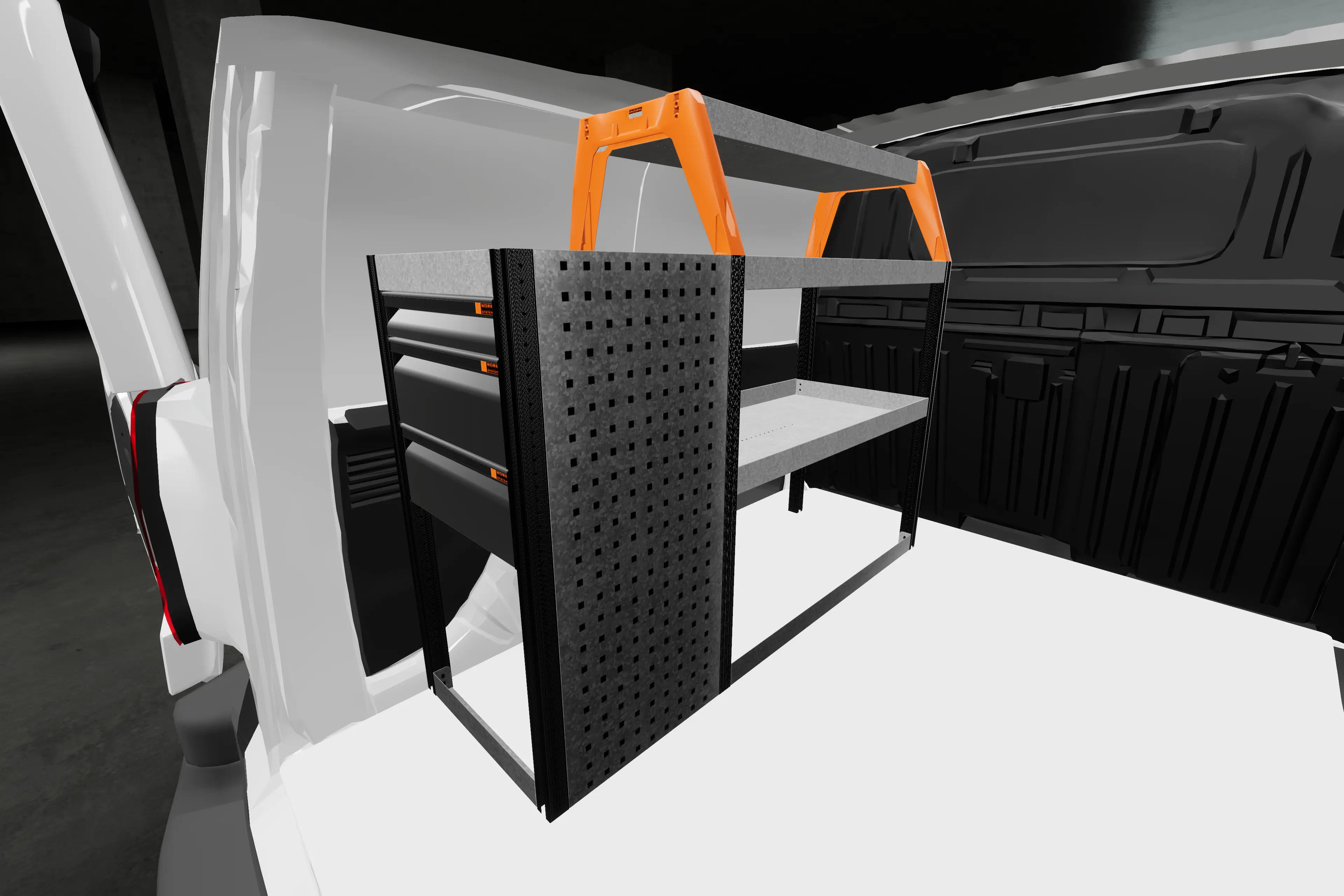 LB3 Van Racking Vauxhall 
