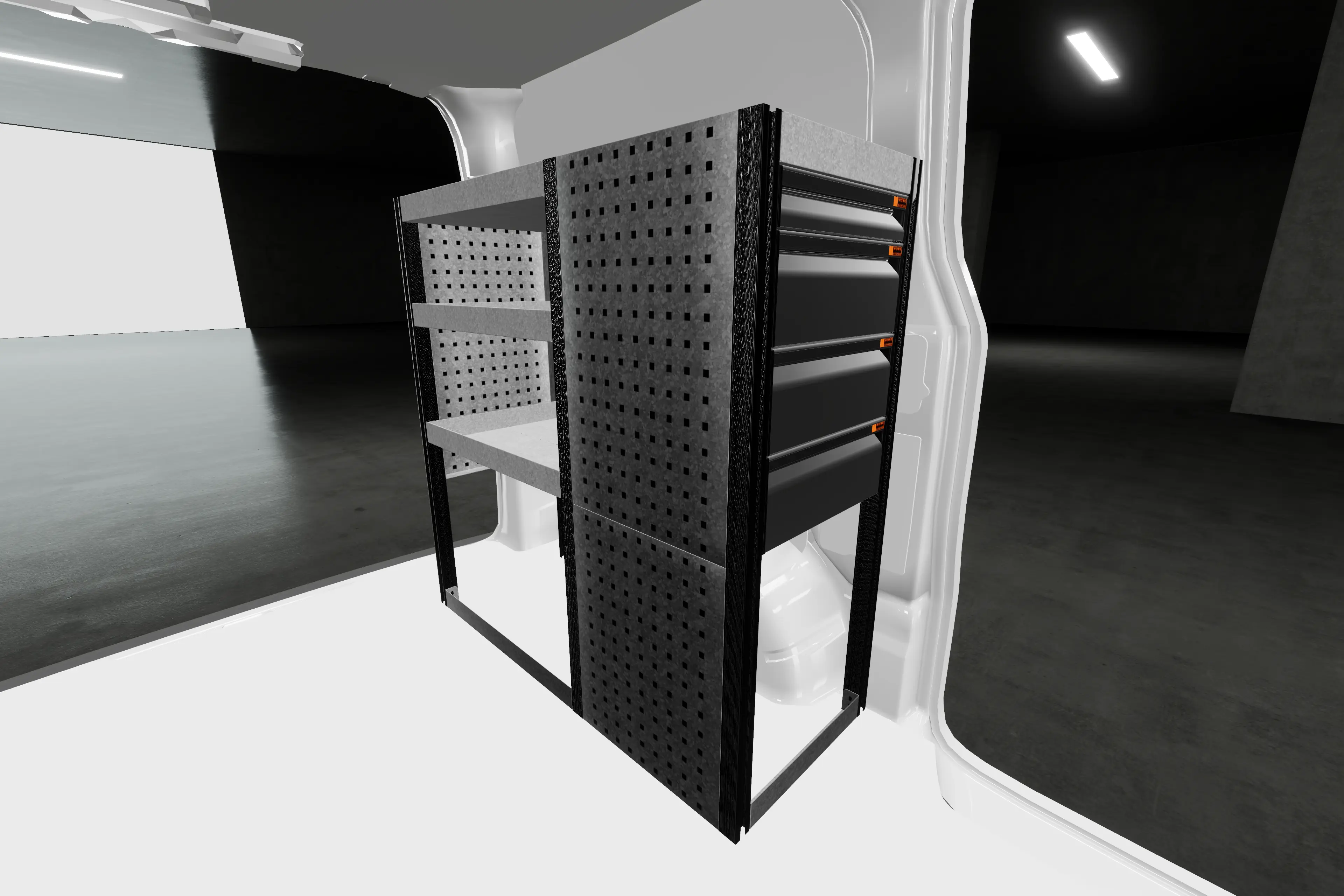 LD42 van racking VW Transporter