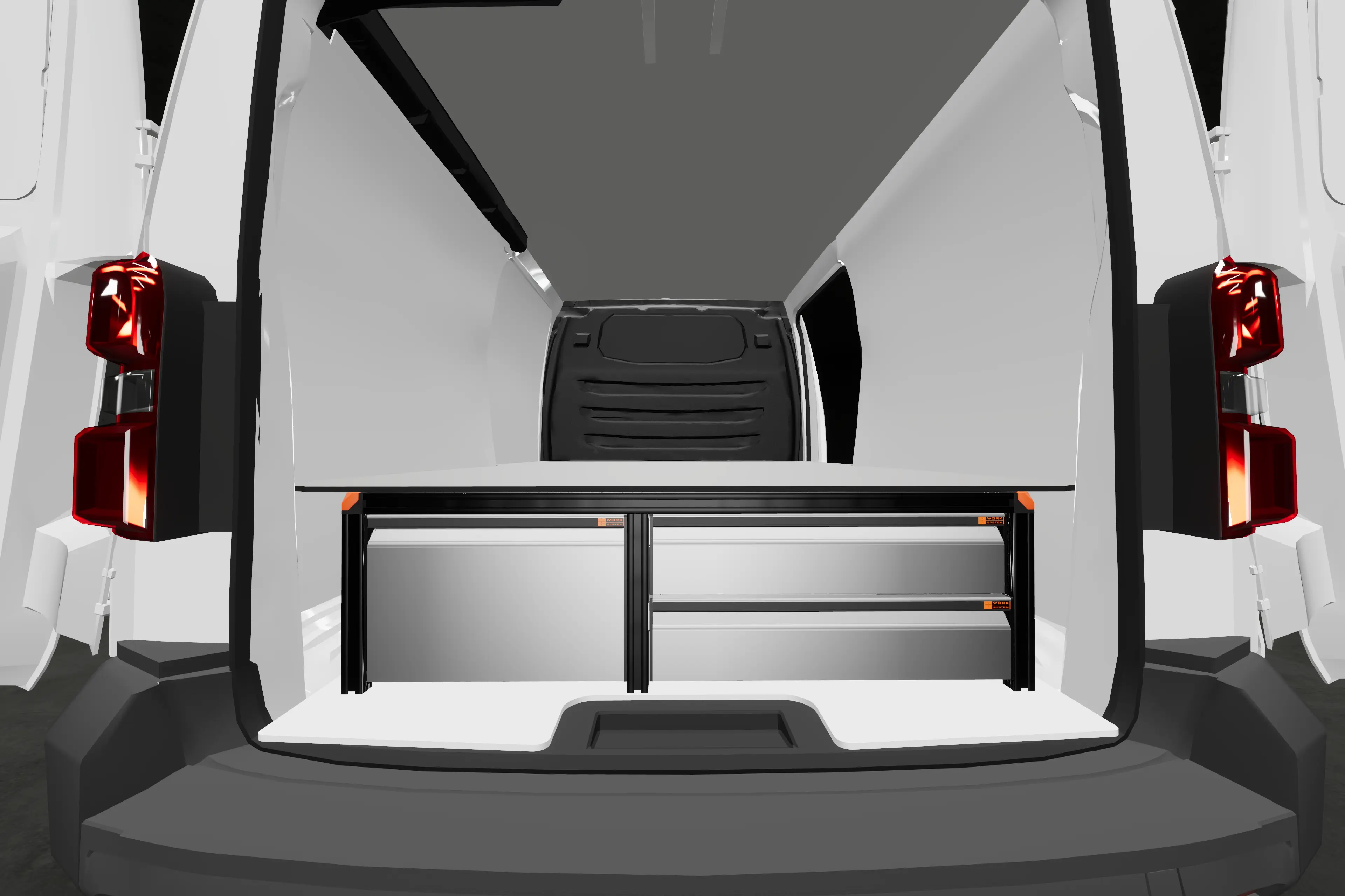 Dobule floor high with extra drawer Citroën Dispatch