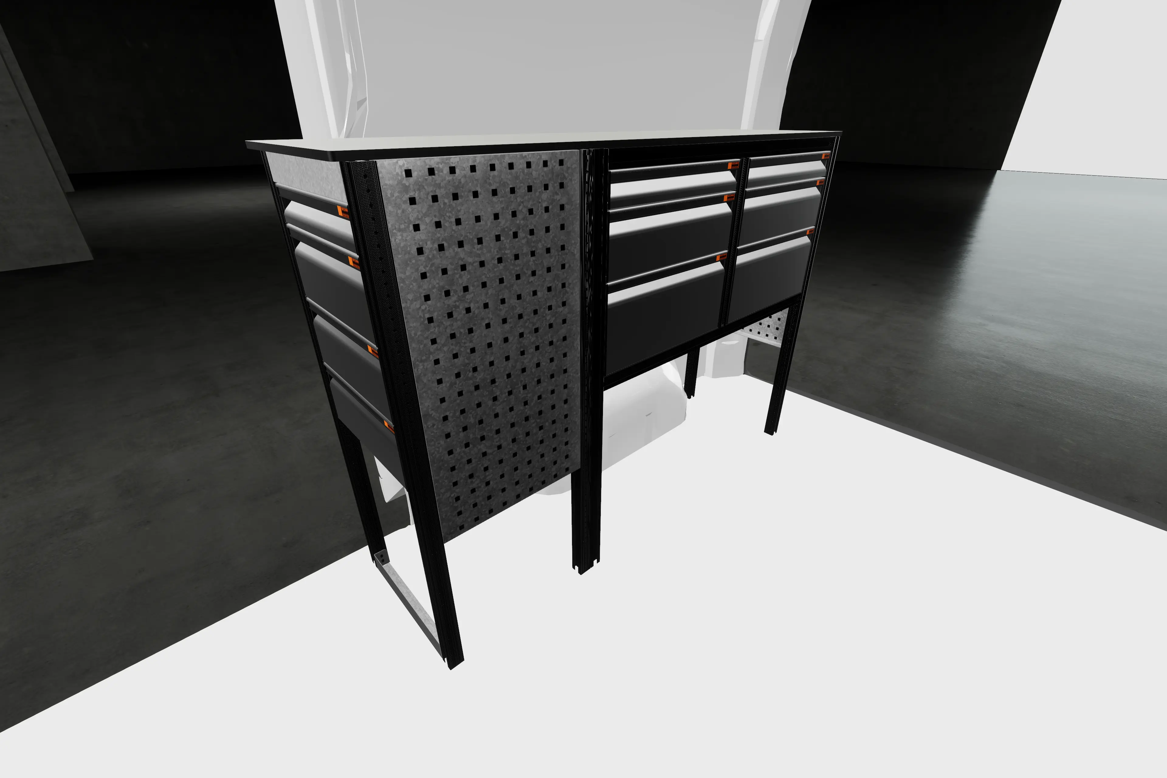 Work10 van racking Renault 