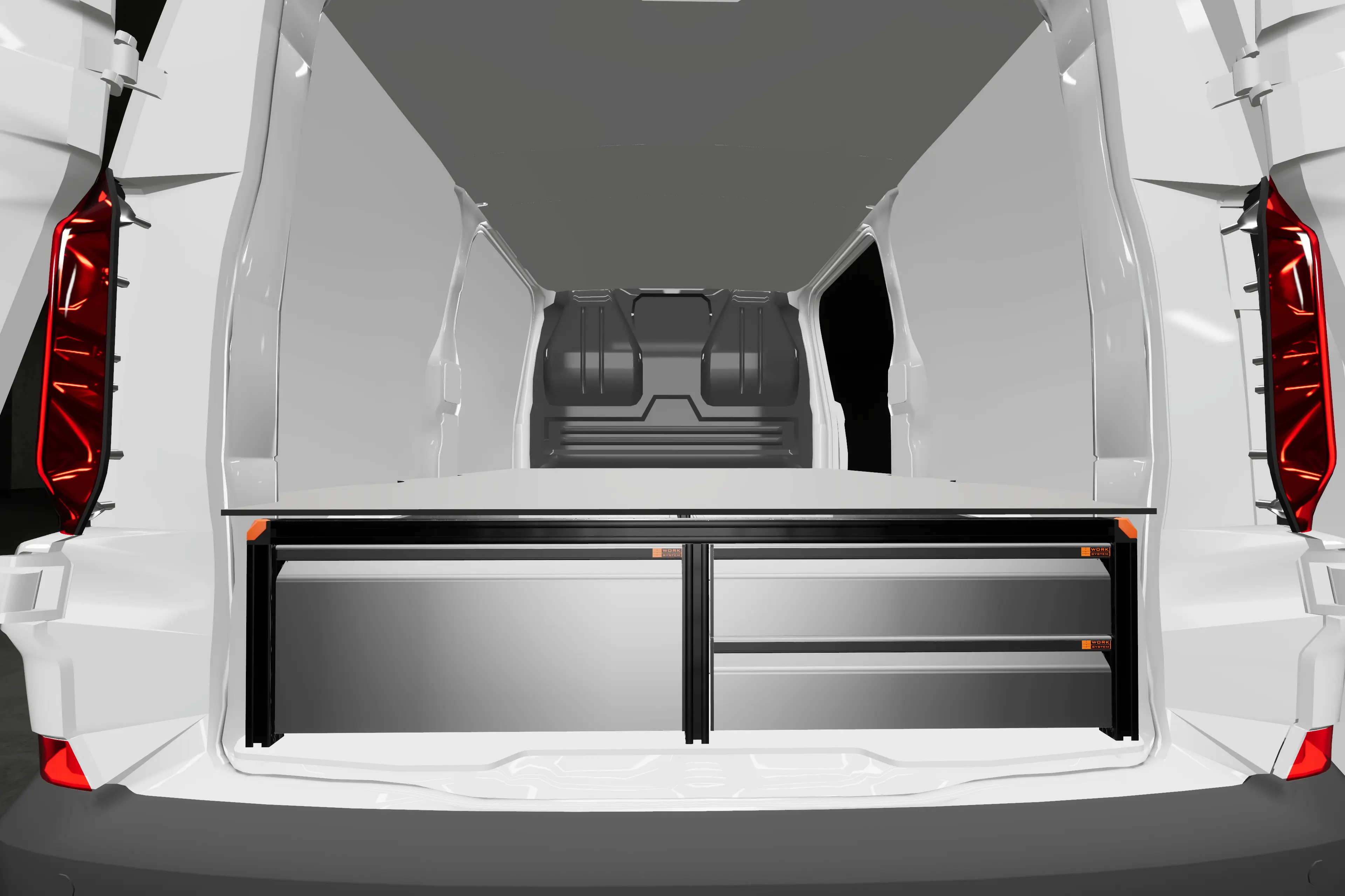 Double floor high with extra drawer VW Transporter